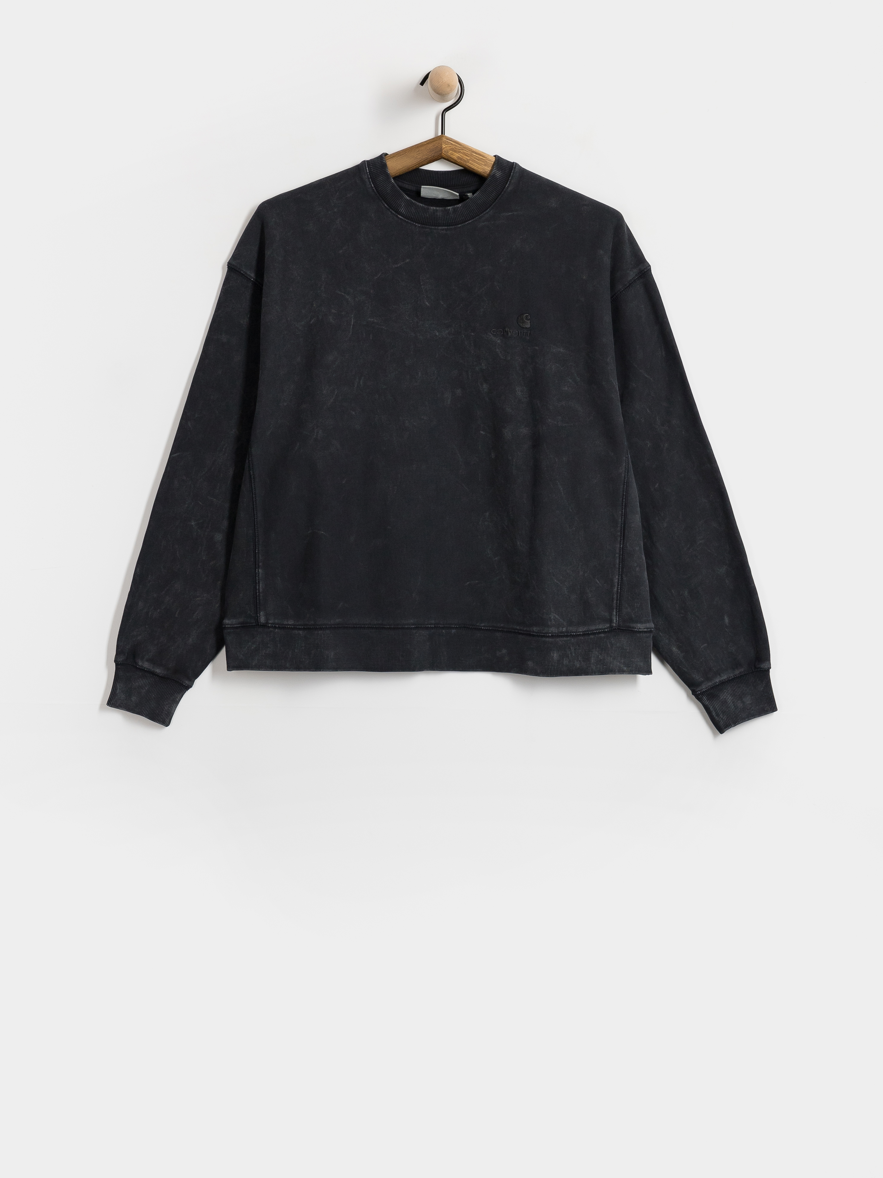 Світшот Carhartt WIP Lambert Wmn (black/moon wash)