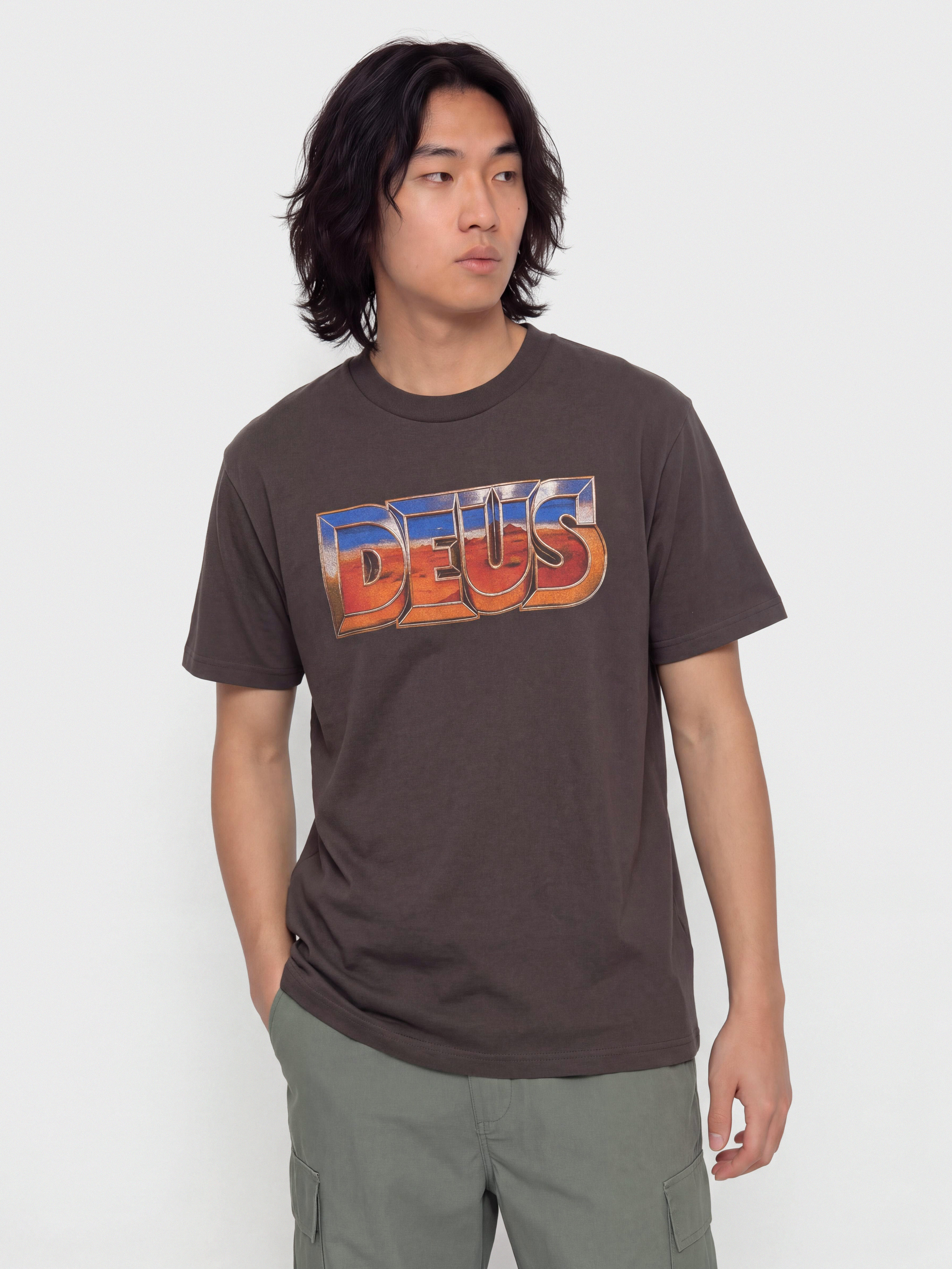 Футболка Deus Ex Machina Desert Rambler (anthracite grey)