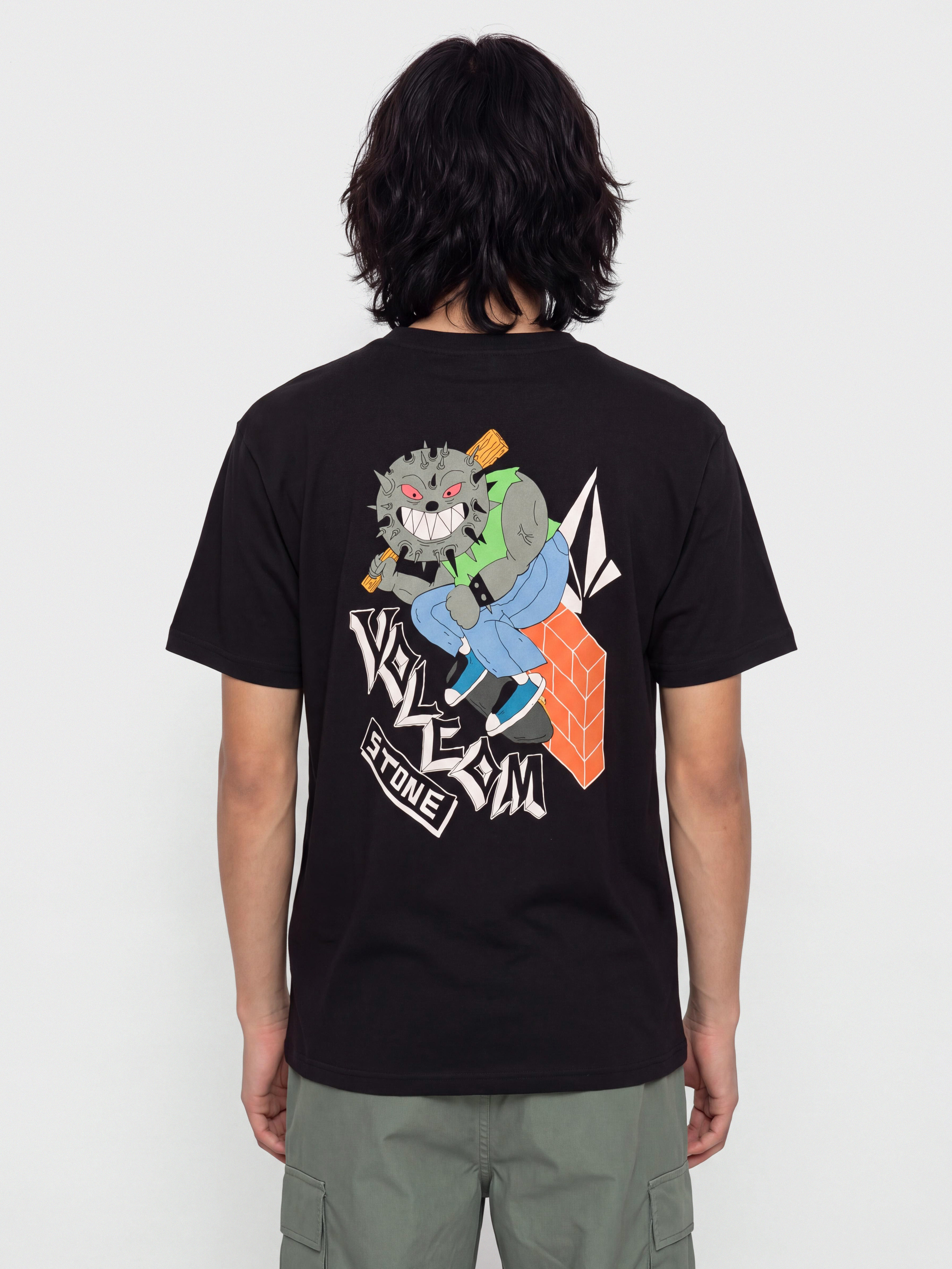 Футболка Volcom Sk8 Break Lse (black)