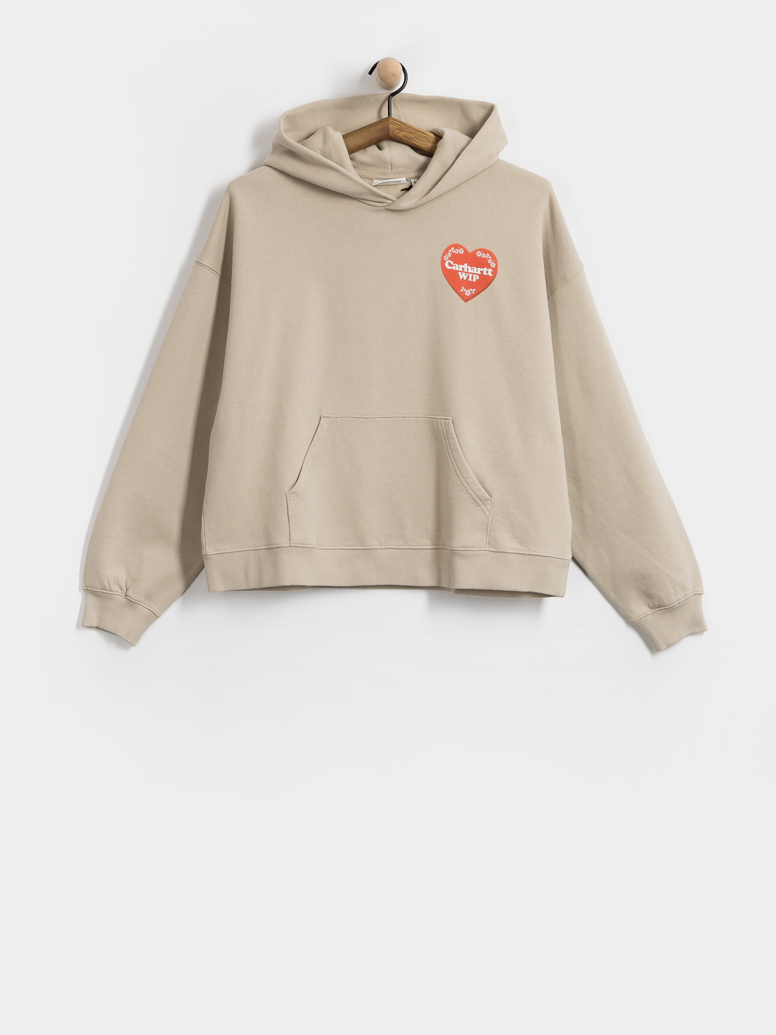 Худі Carhartt WIP Hartt Case HD Wmn (fleur de sel)