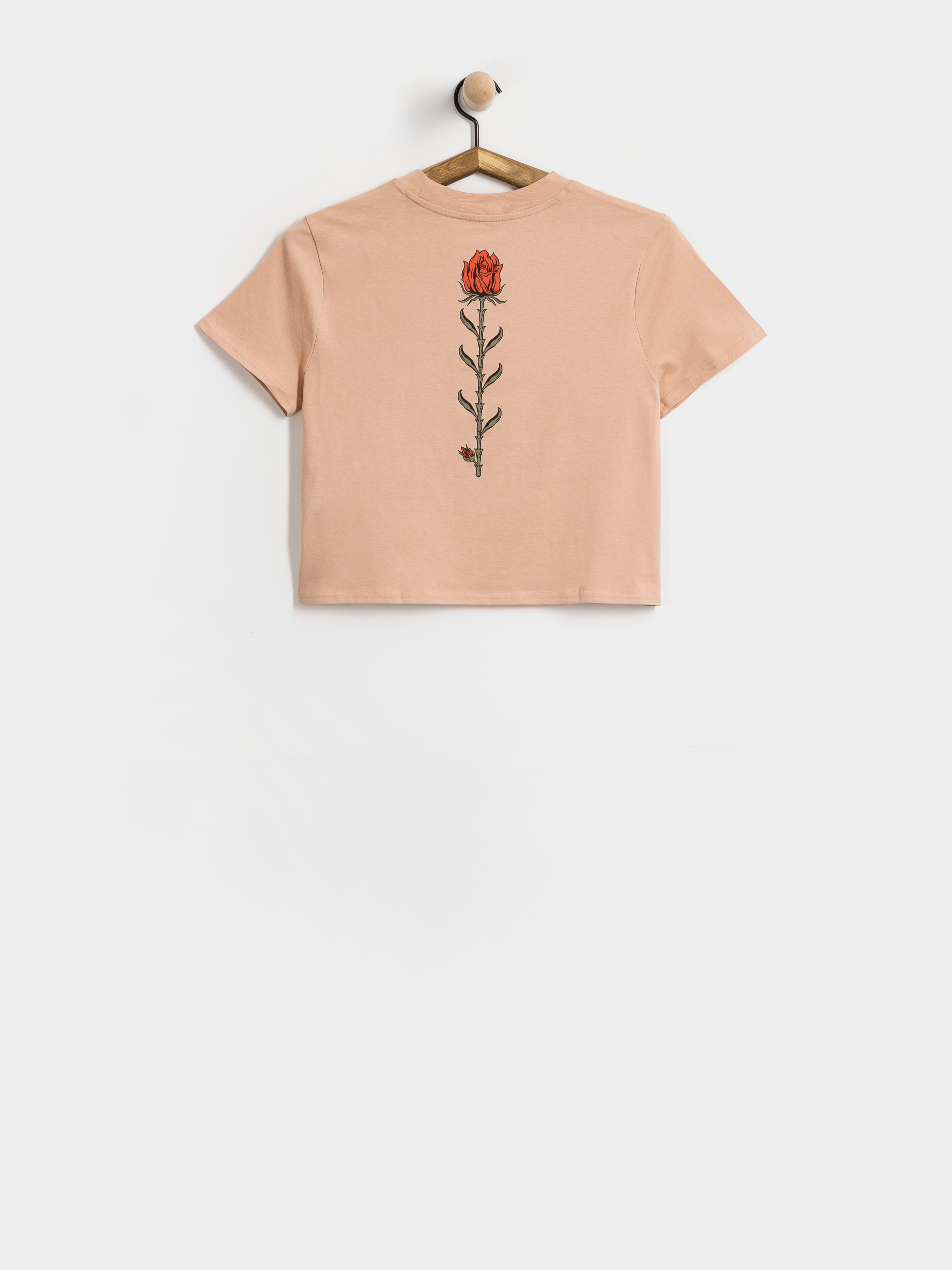 Футболка Volcom Dial Crop Wmn (misty rose)