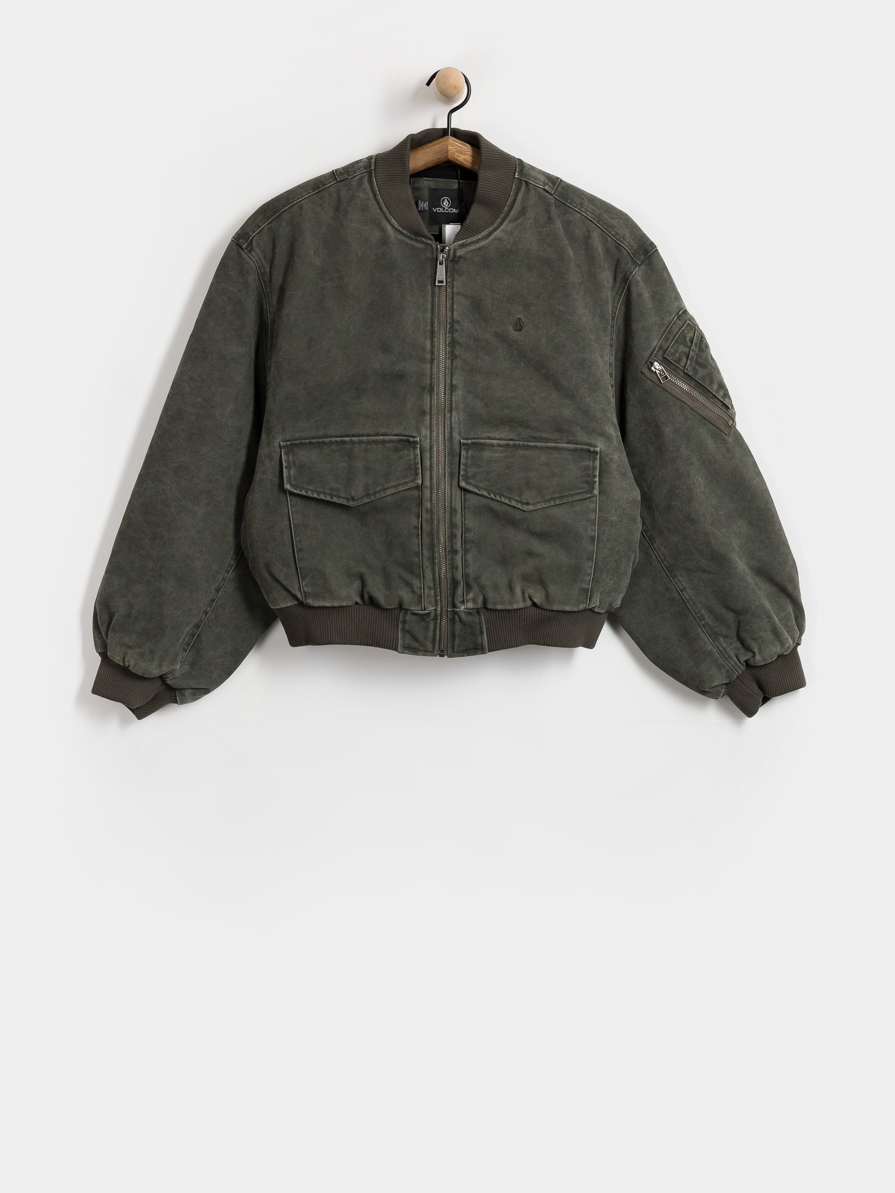 Куртка Volcom Workestra Bomber Wmn (rinsed black)