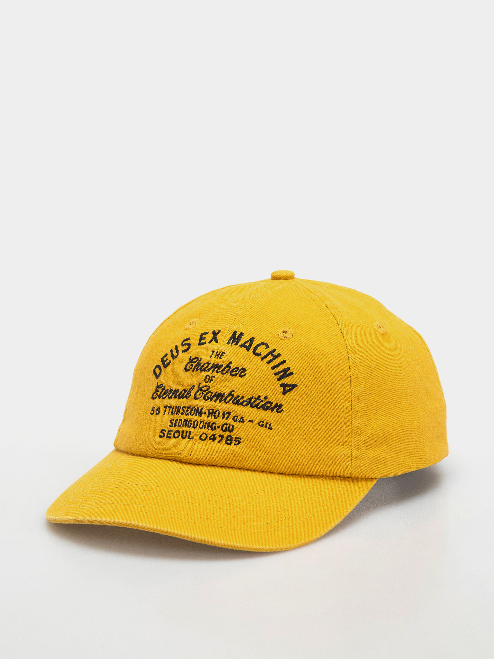 Кепка Deus Ex Machina Seoul Sign (citrus orange)