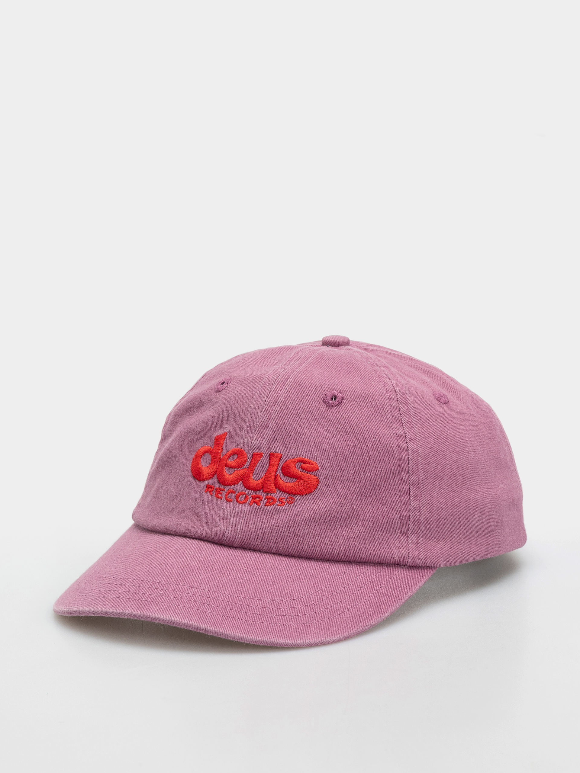 Кепка Deus Ex Machina Smile Dad (red violet)