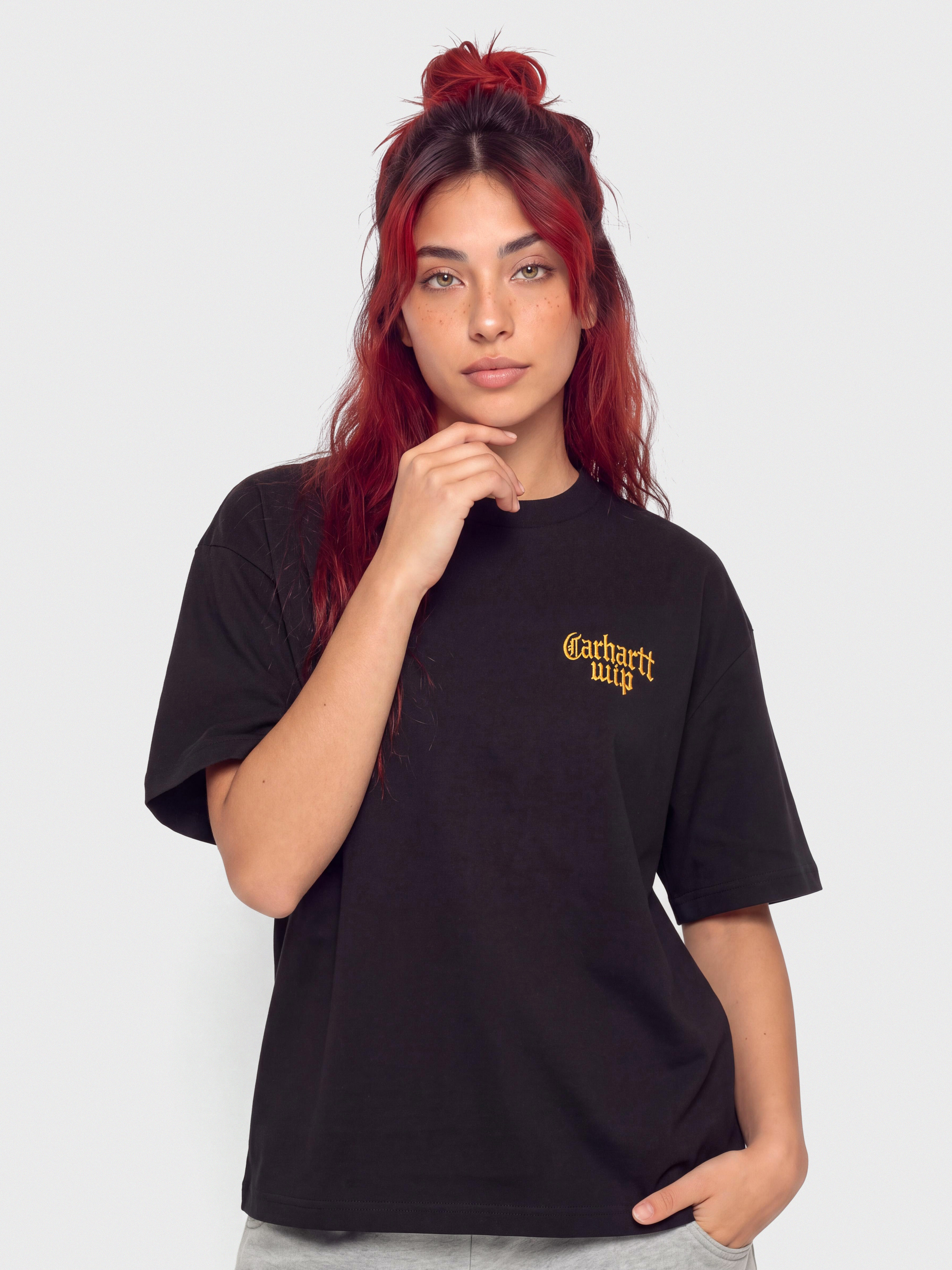Футболка Carhartt WIP Blackletter Wmn