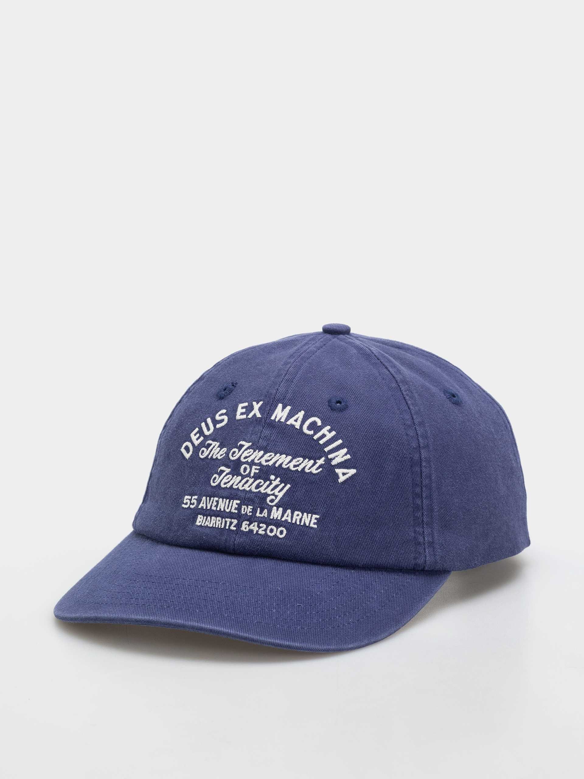 Кепка Deus Ex Machina Biarritz Sign (mechanic blue)
