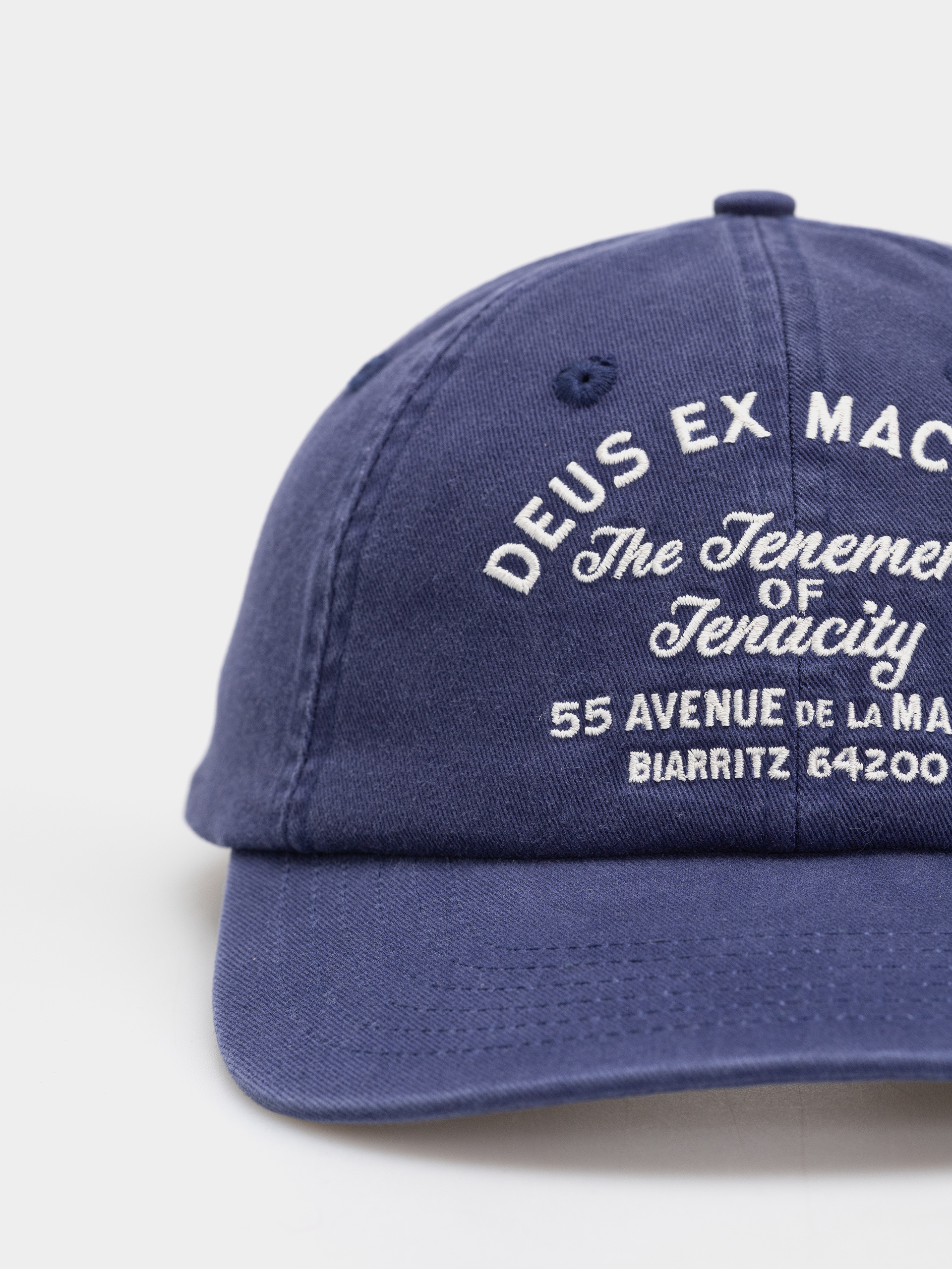 Кепка Deus Ex Machina Biarritz Sign (mechanic blue)