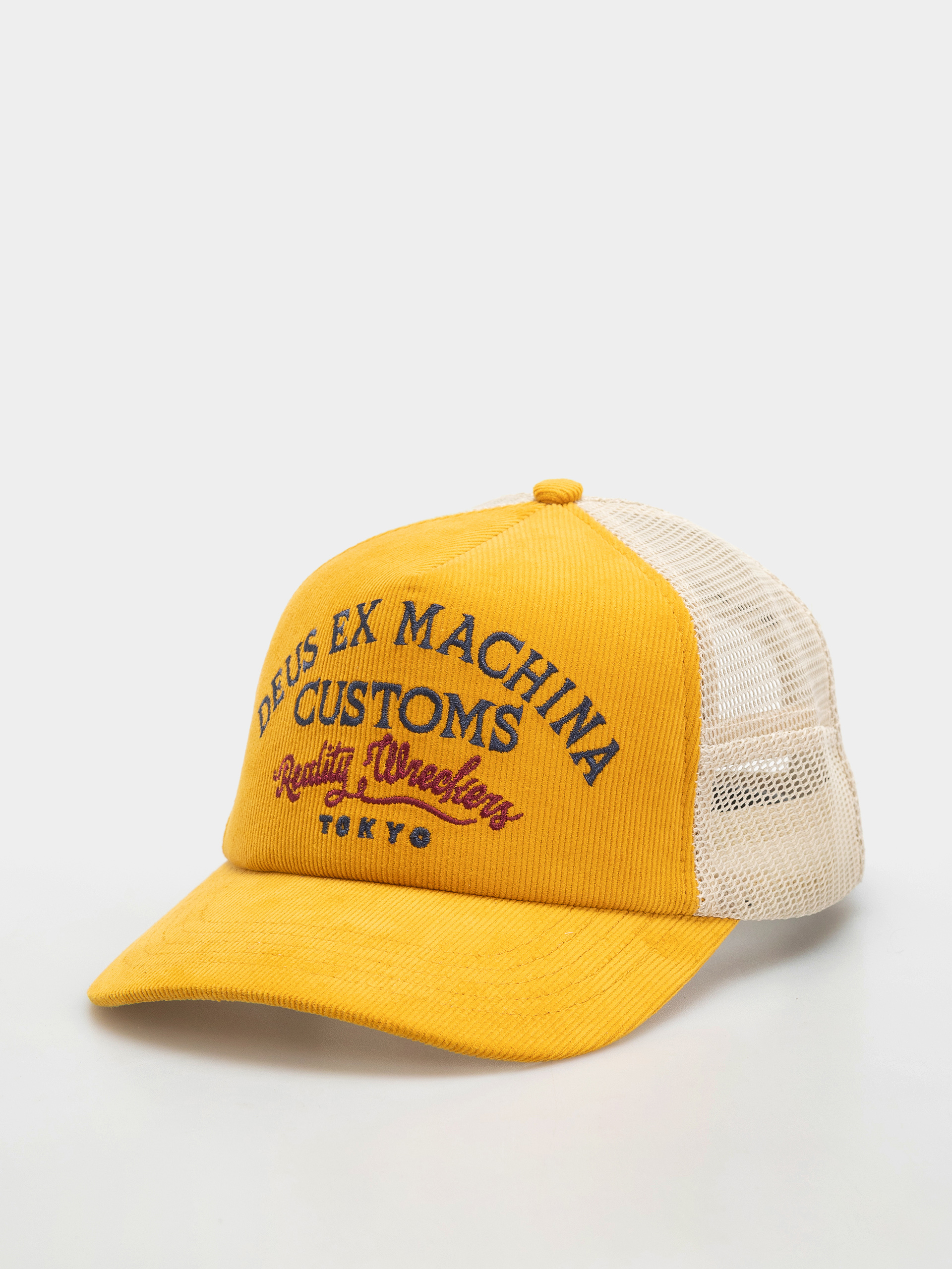 Кепка Deus Ex Machina Marsden Trucker (radiant yellow)