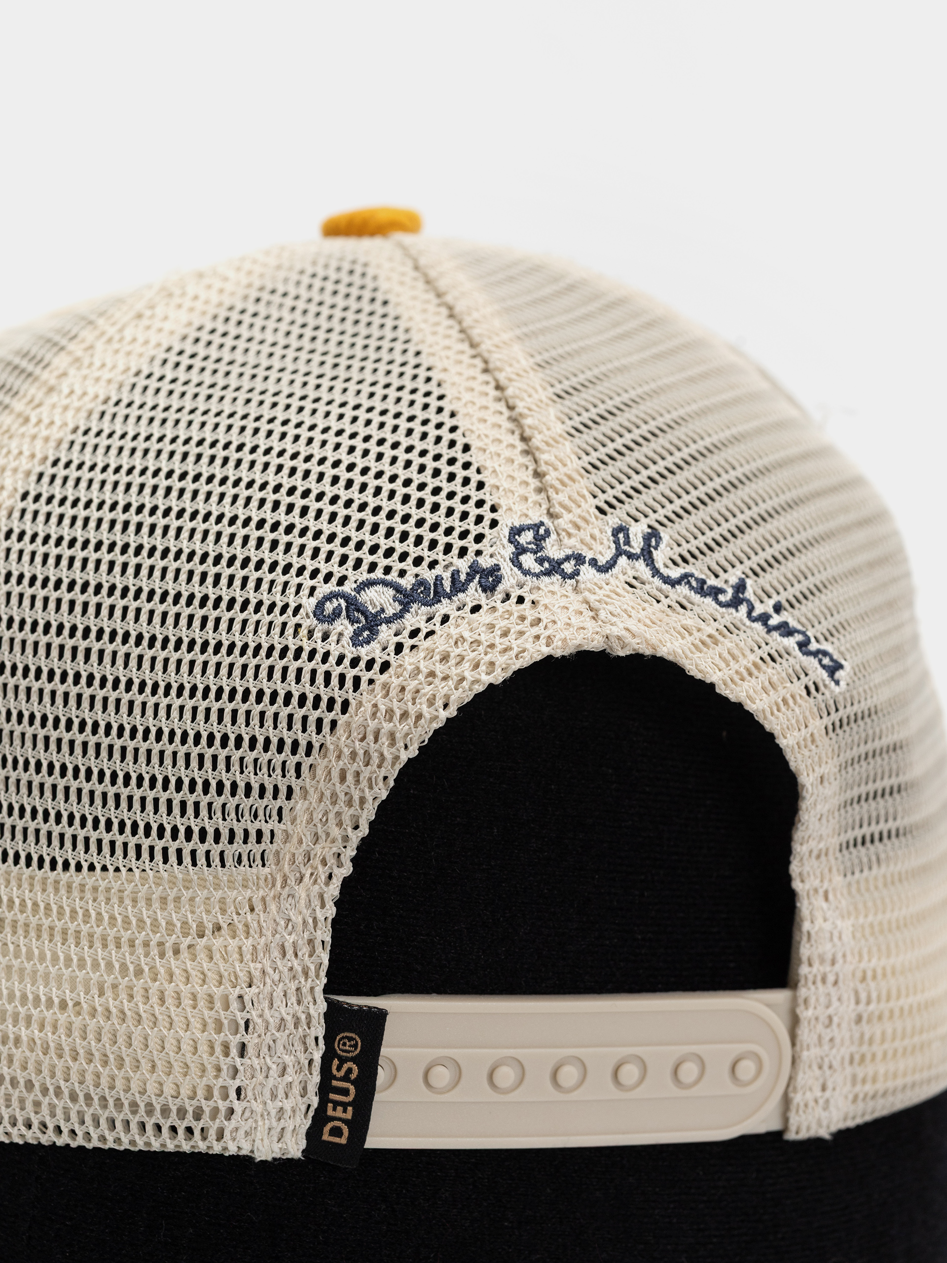 Кепка Deus Ex Machina Marsden Trucker (radiant yellow)