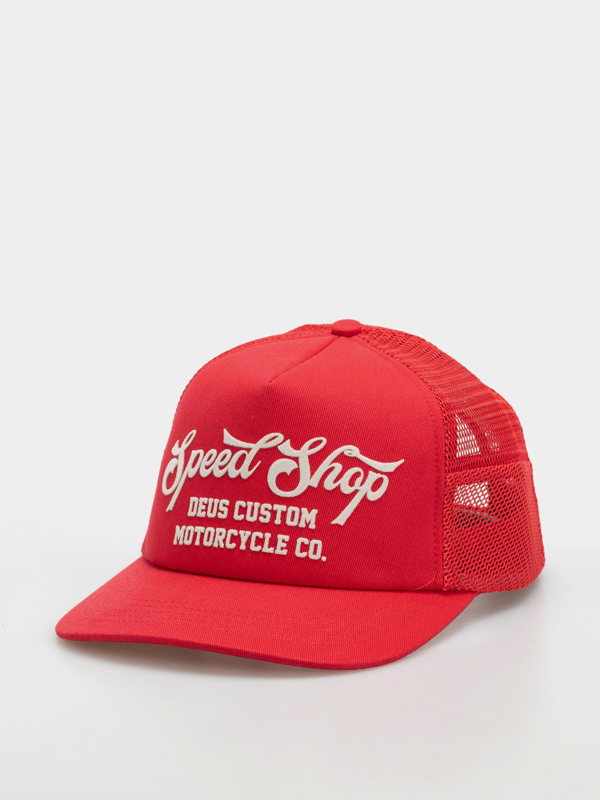 Кепка Deus Ex Machina Welcome Trucker (cherry red)