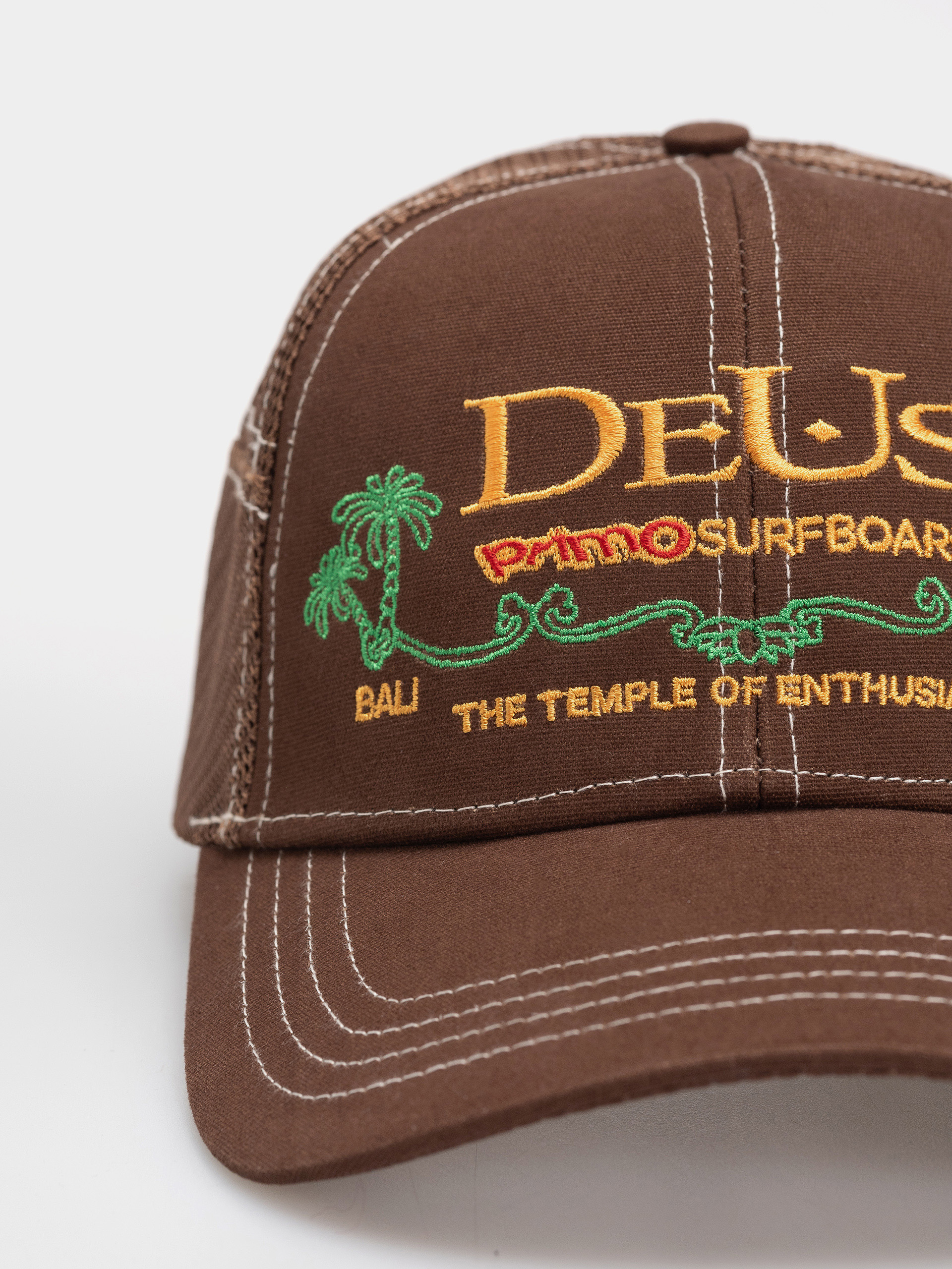 Кепка Deus Ex Machina Sanchez Trucker (brown)