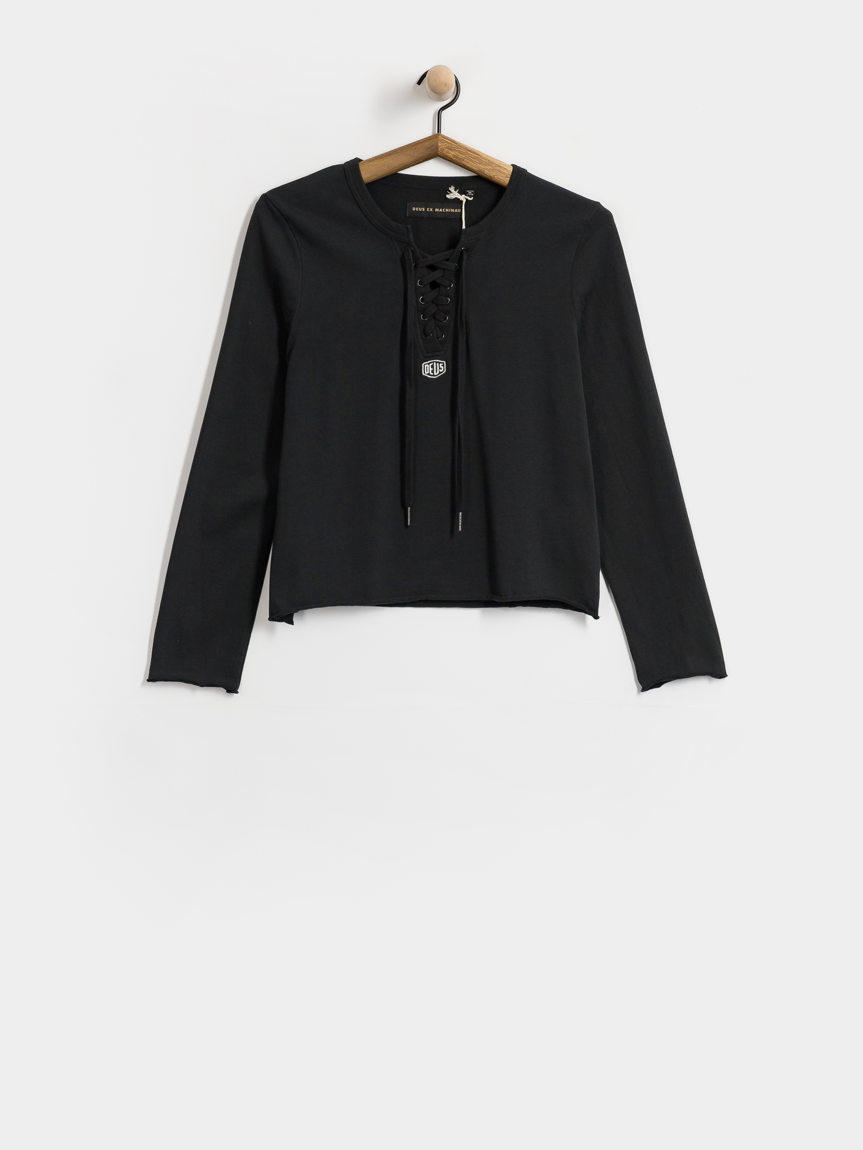 Лонгслів Deus Ex Machina Stoppa Lace Up Top Wmn (black)