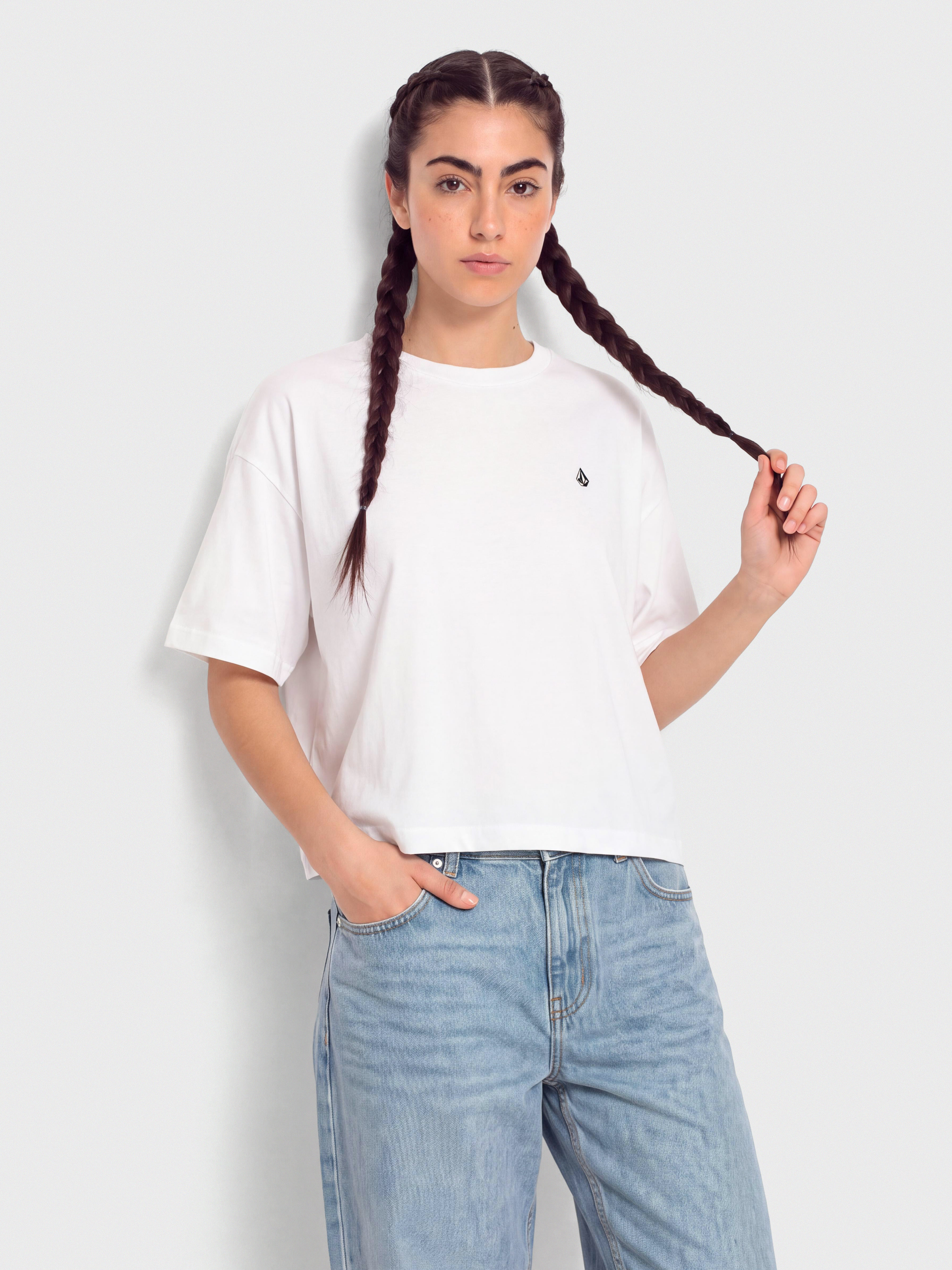 Футболка Volcom Stone Blanks Up Wmn (white)