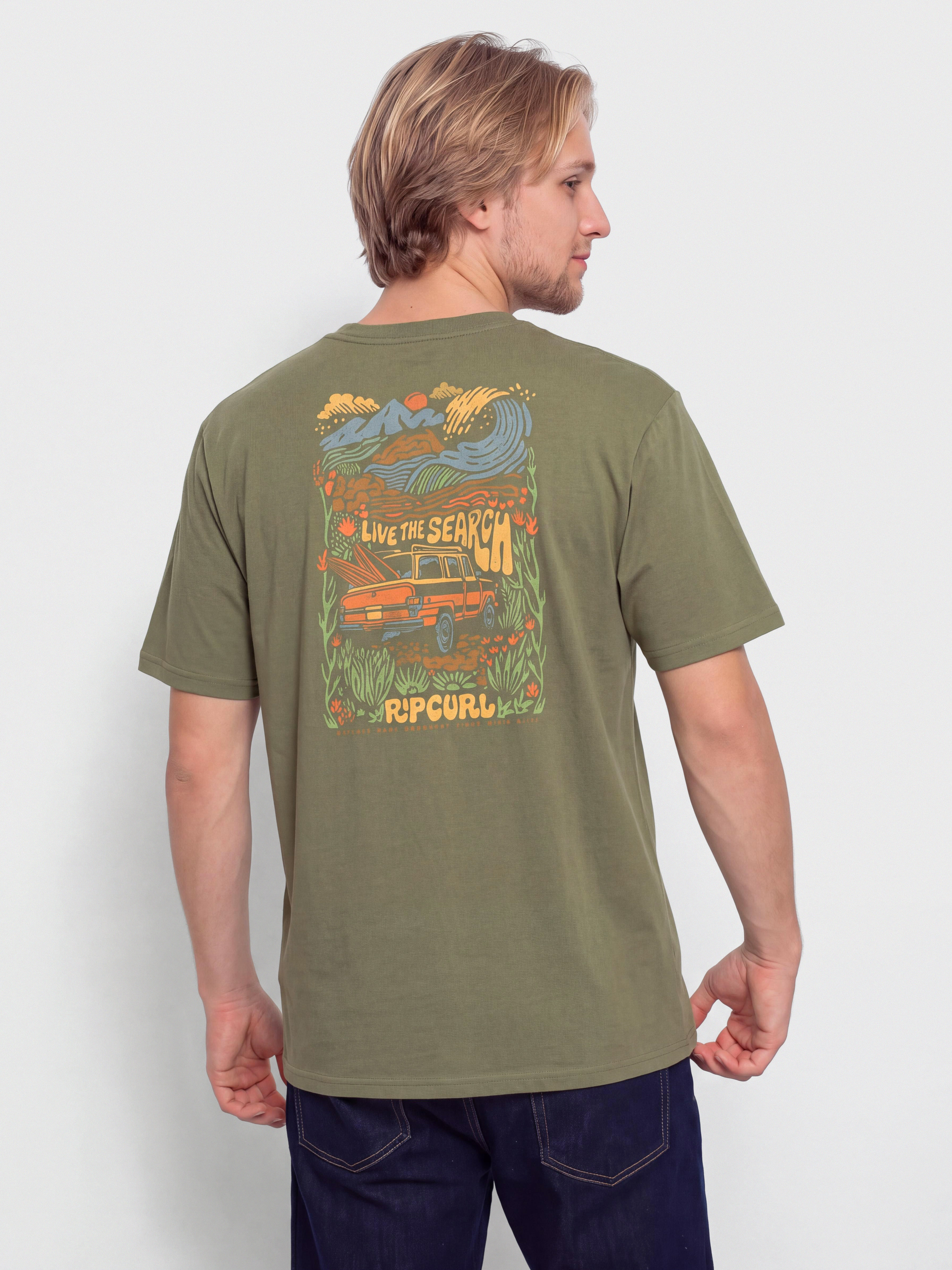 Футболка Rip Curl Surf Trip (surplus green)