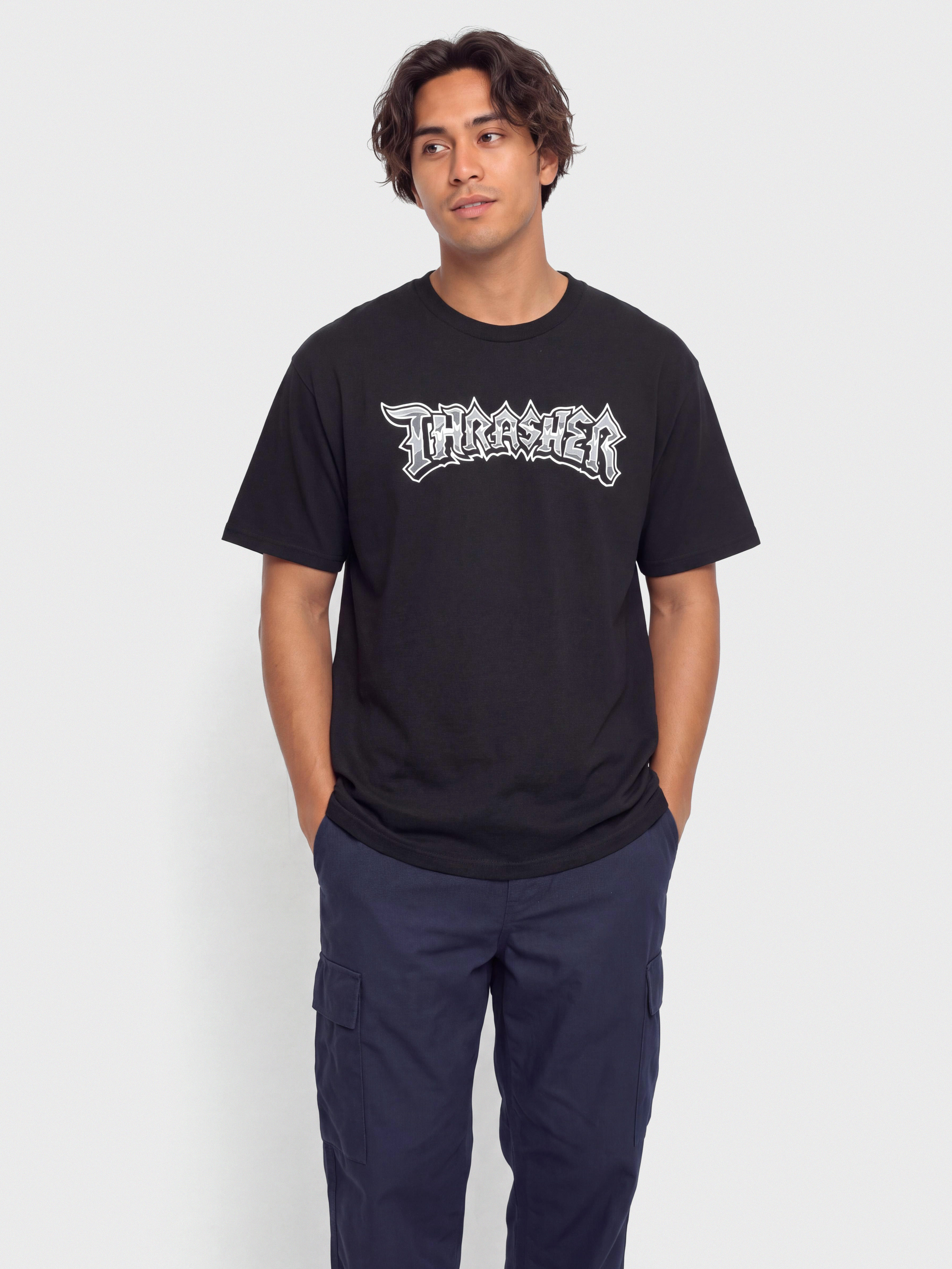 Футболка Thrasher Cruisin (black)