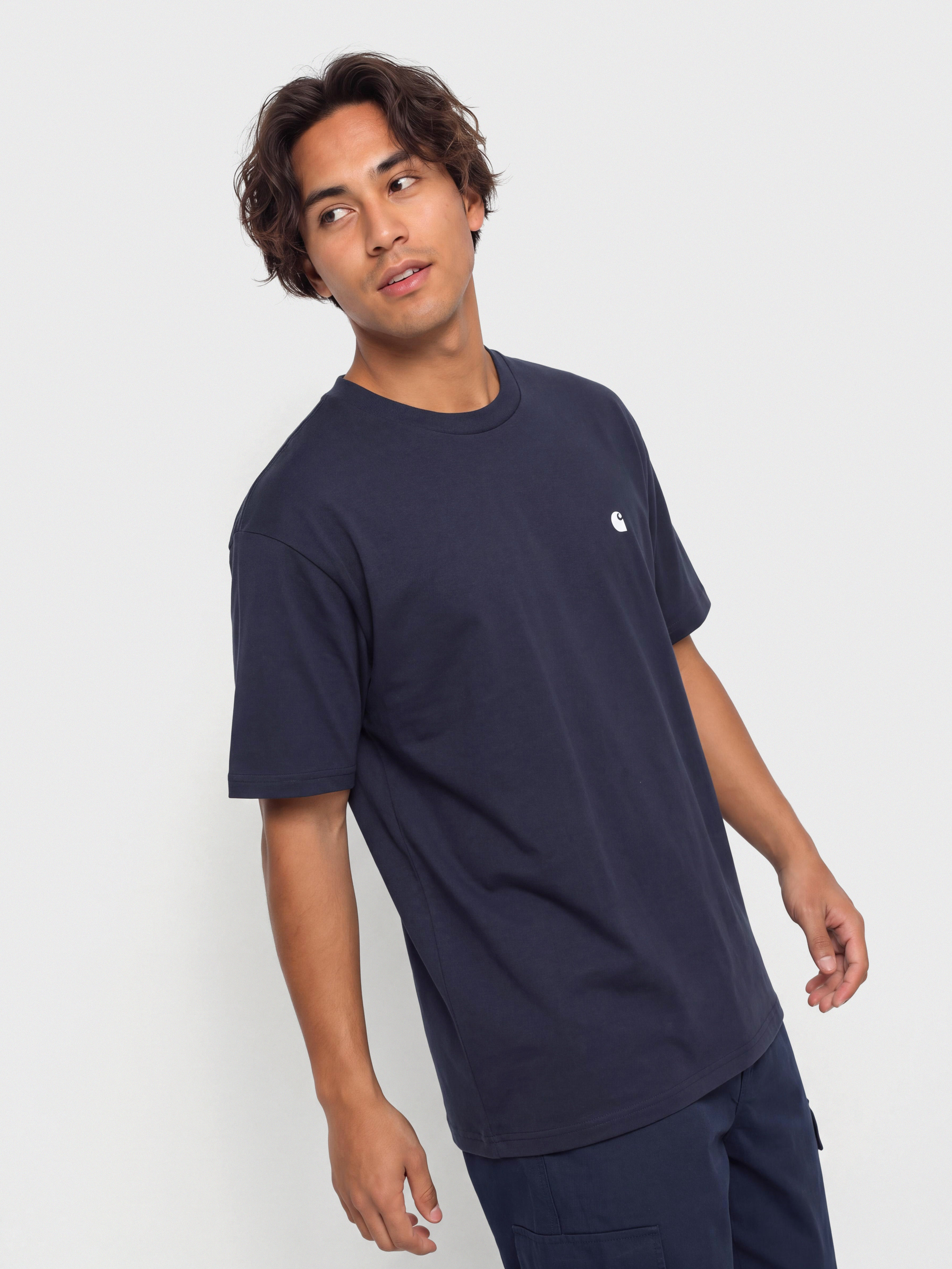 u0424u0443u0442u0431u043eu043bu043au0430 Carhartt WIP Madison (dark navy/white)