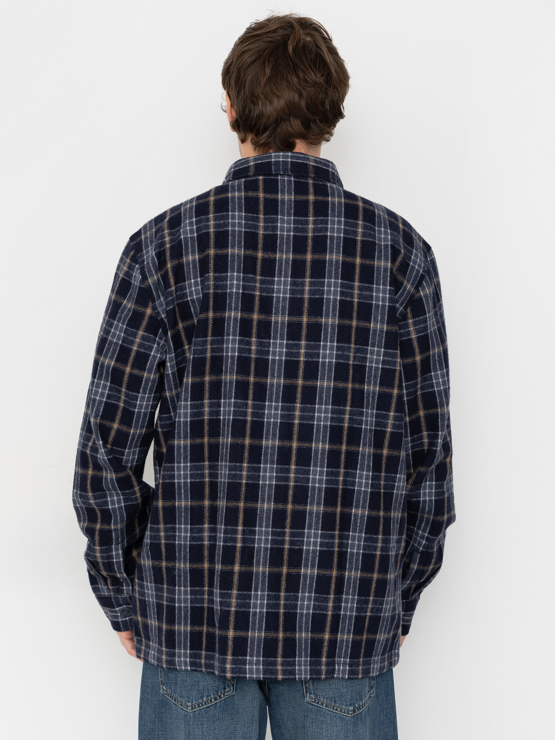 Сорочка Quiksilver Diamond Wool (dark navy diamond check)
