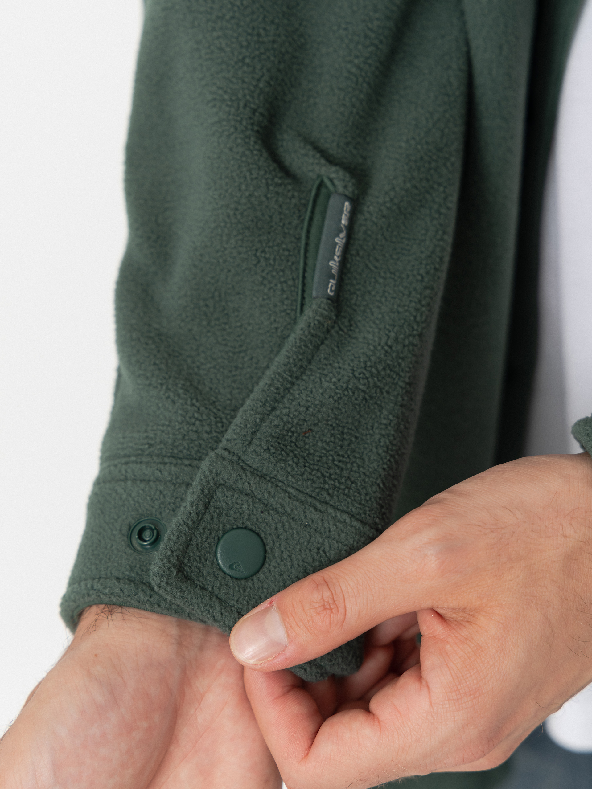 Чоловічий Флісовий светр Quiksilver Venture Fleece Shirt (forest)