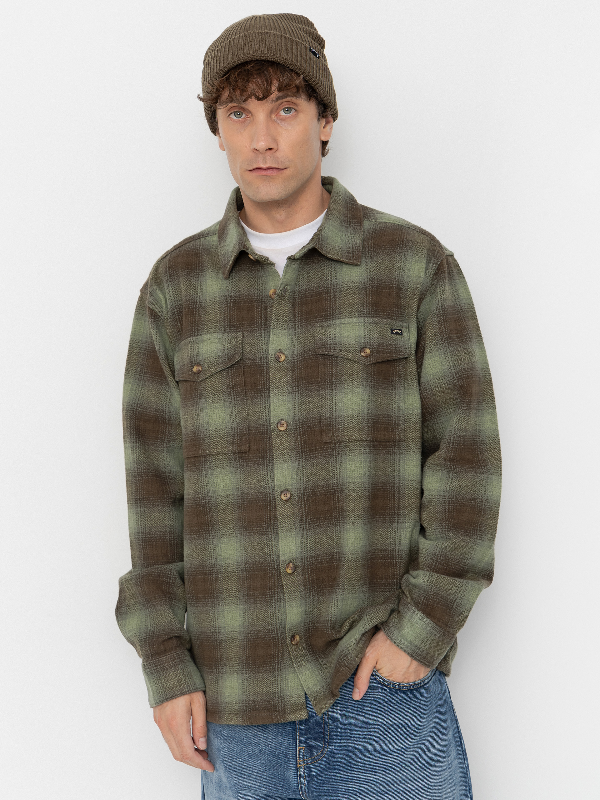 u0421u043eu0440u043eu0447u043au0430 Billabong Ventura Overshirt (hedge green)
