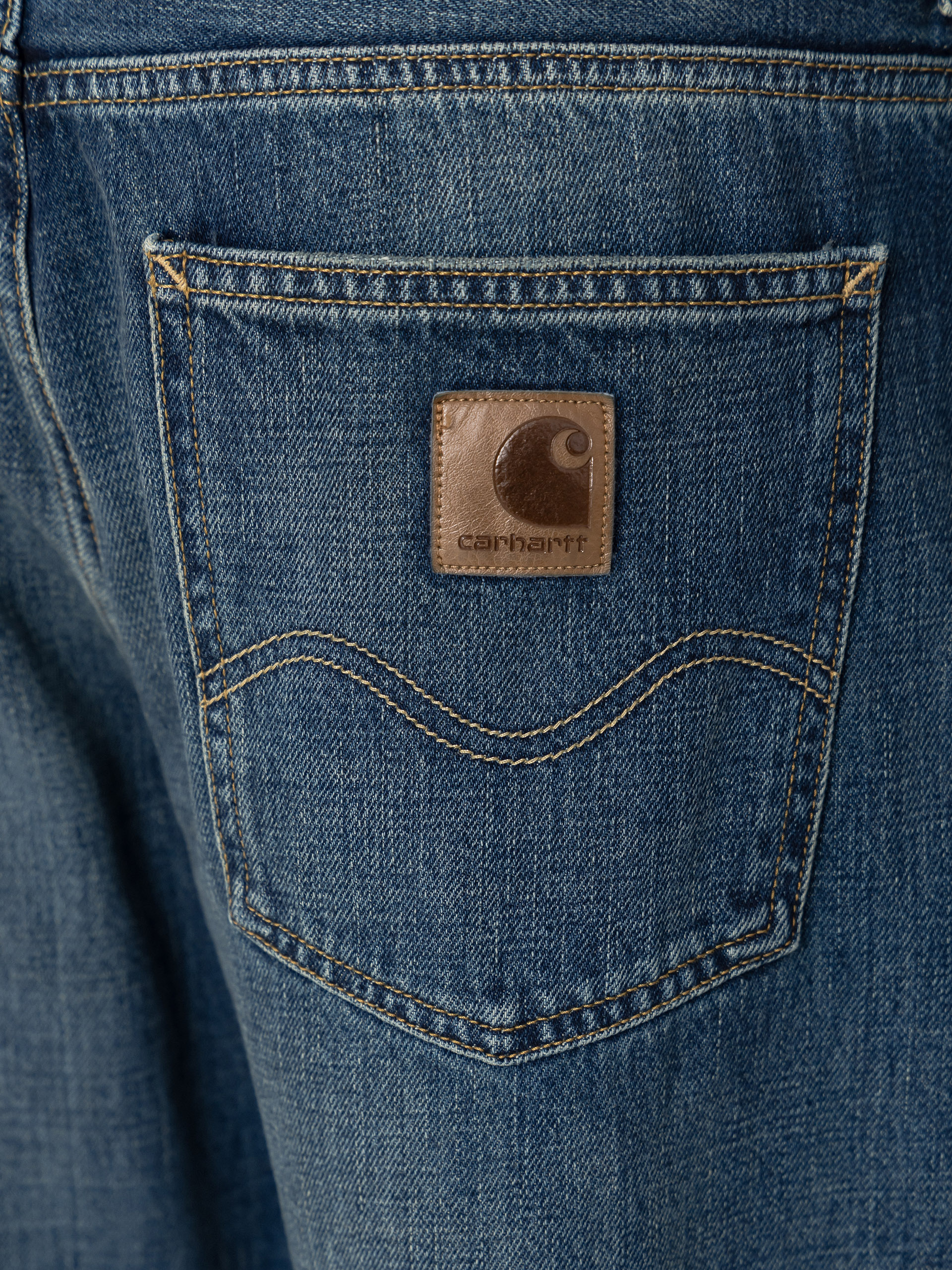 Штани Carhartt WIP Marlow (blue/dark used wash)