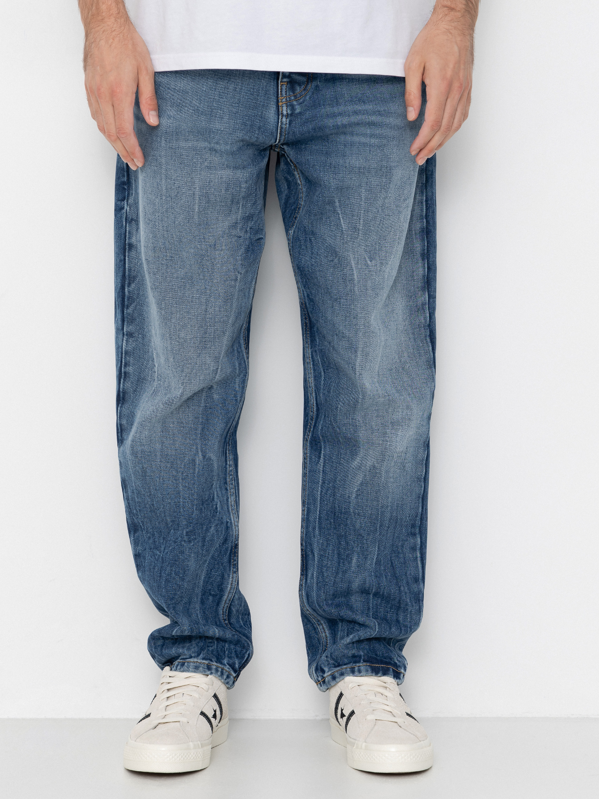 Штани Carhartt WIP Newel (blue/marble used wash)