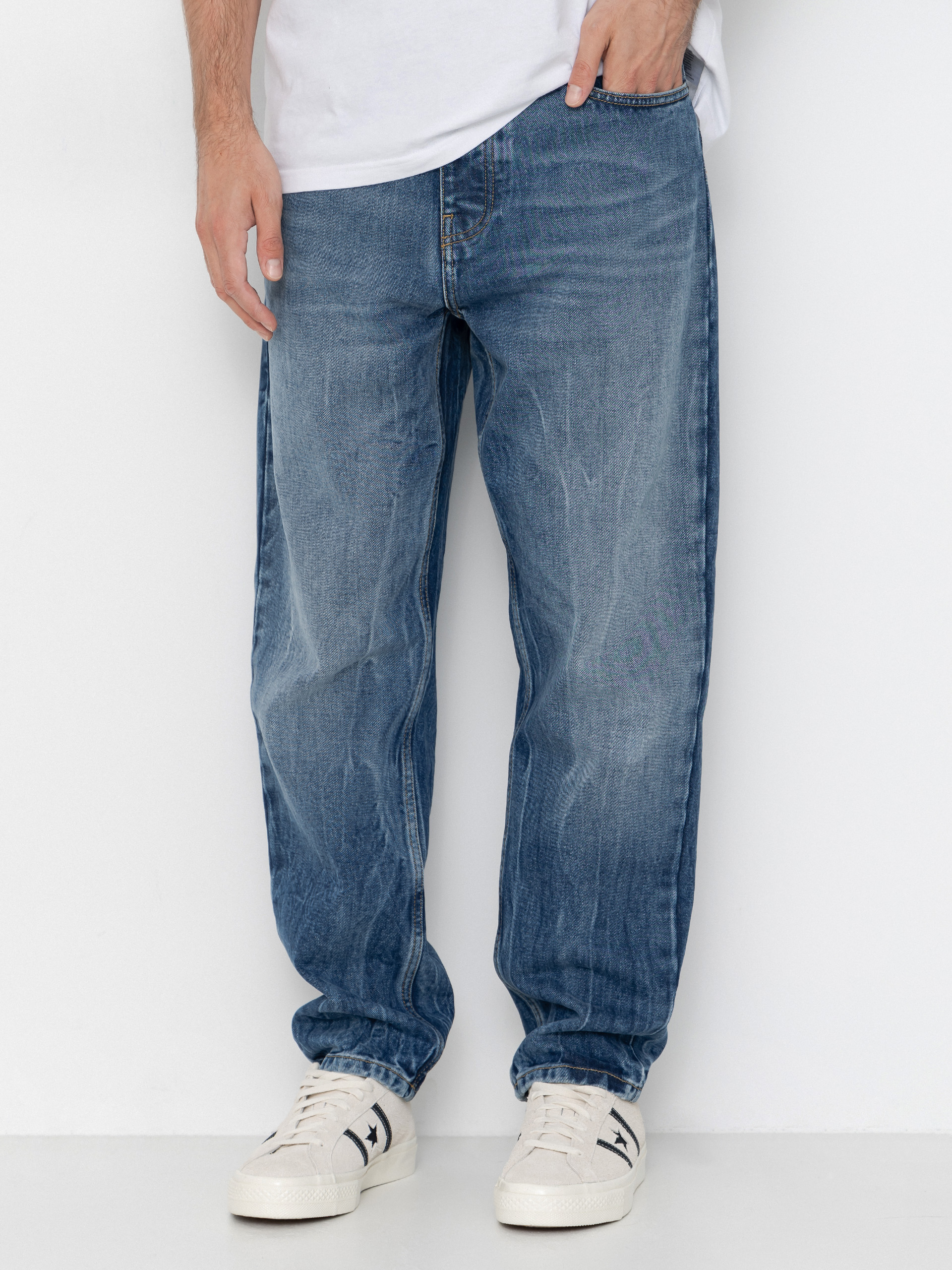 Штани Carhartt WIP Newel (blue/marble used wash)