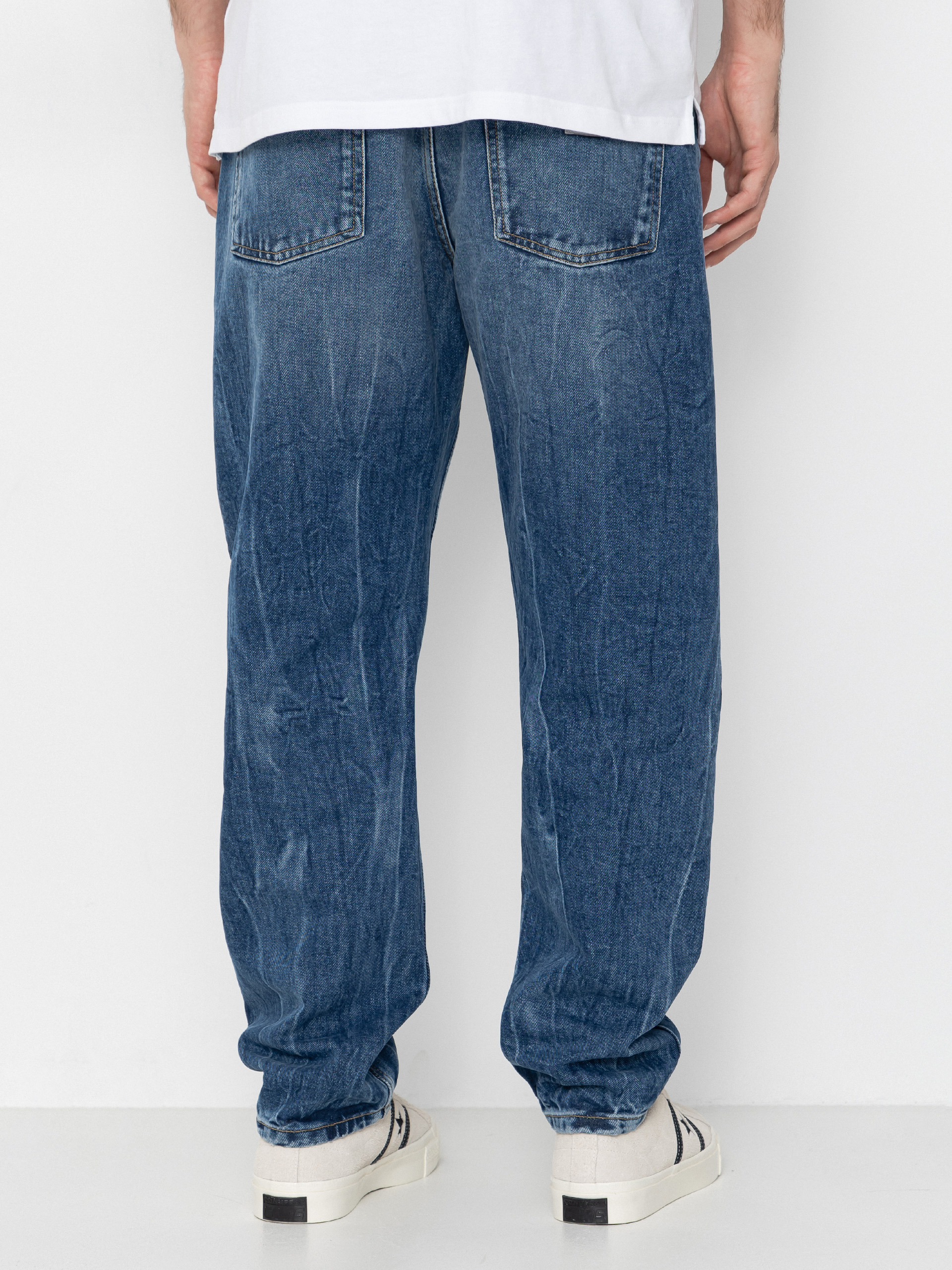 Штани Carhartt WIP Newel (blue/marble used wash)