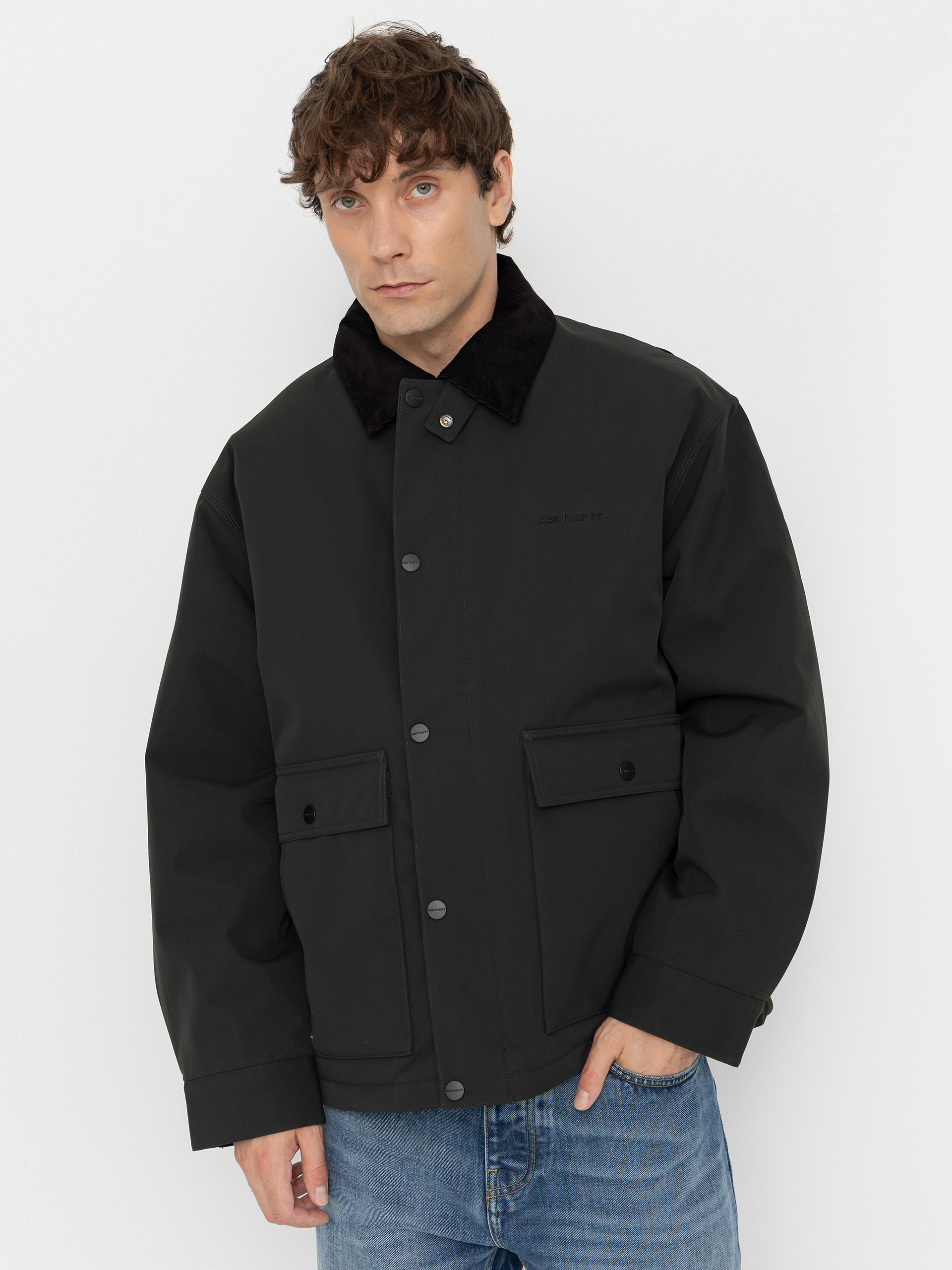 u041au0443u0440u0442u043au0430 Carhartt WIP Quentin (raven/black)