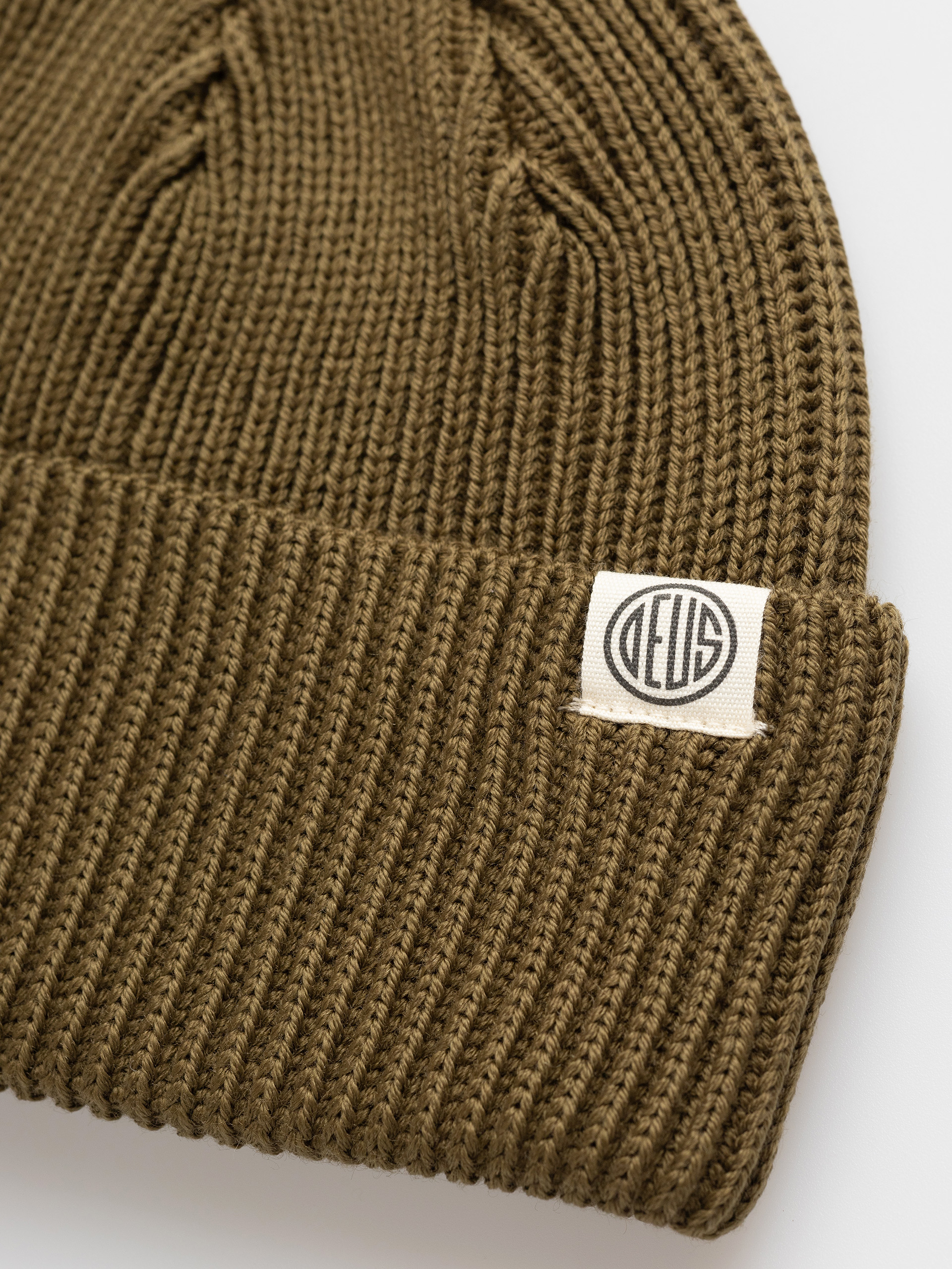 Шапка Deus Ex Machina Pill Merino (olive green)