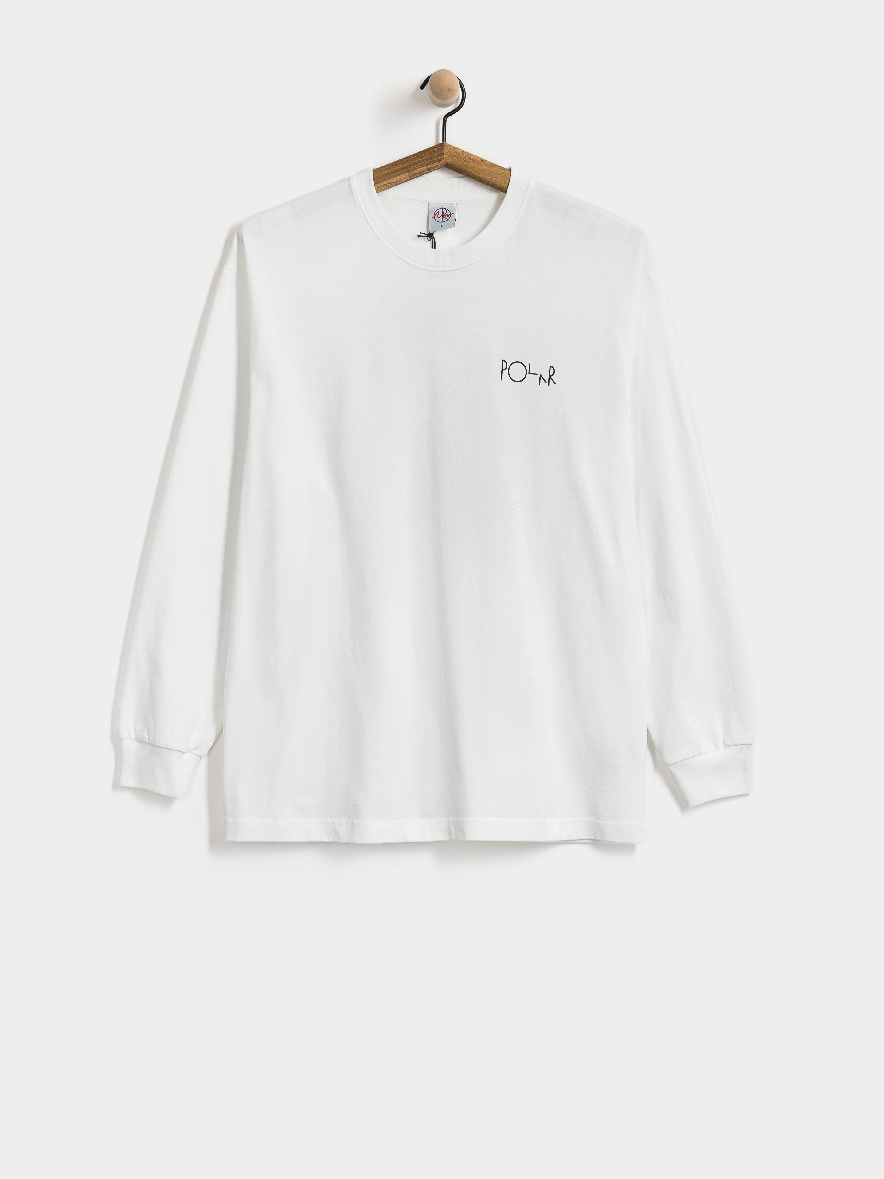 Лонгслів Polar Skate Fill Logo Klez Crossing (white)