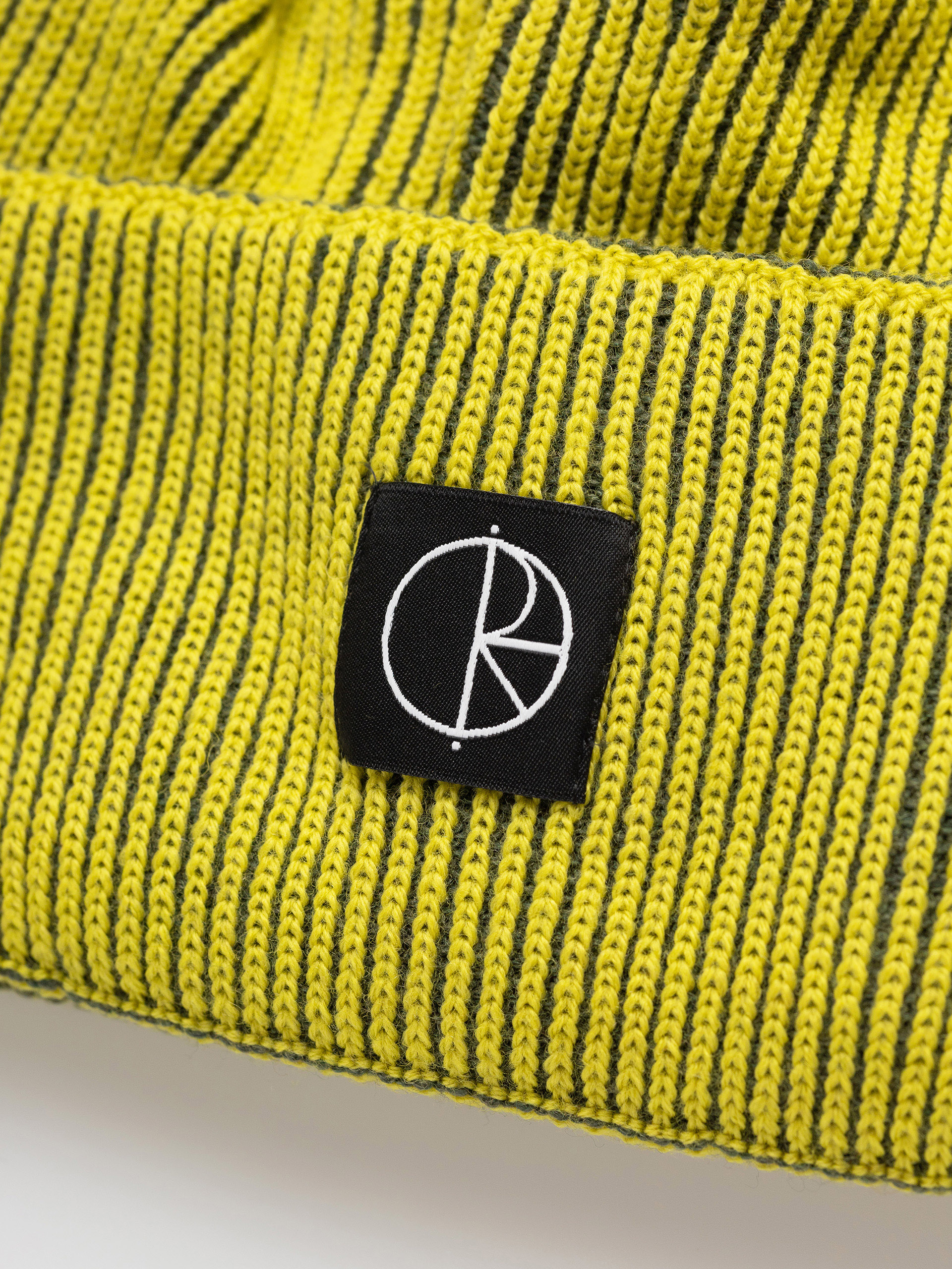 Шапка Polar Skate Lines Merino (chartreuse/army green)