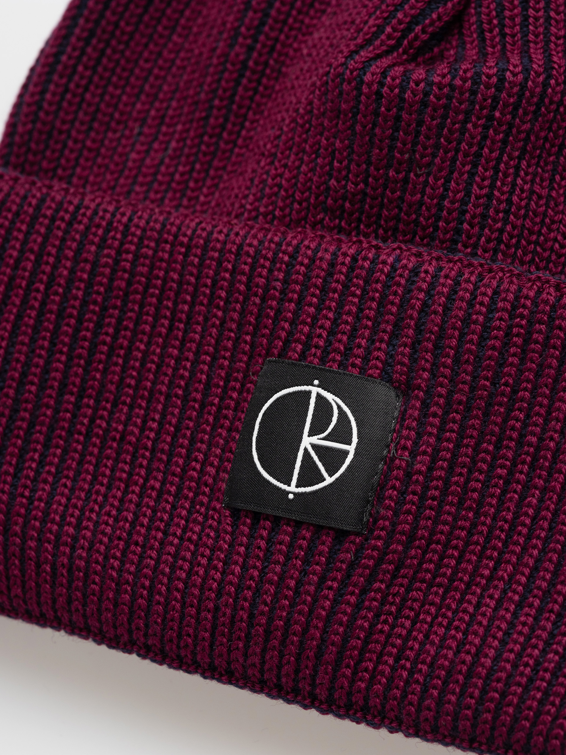 Шапка Polar Skate Lines Merino (wine/navy)