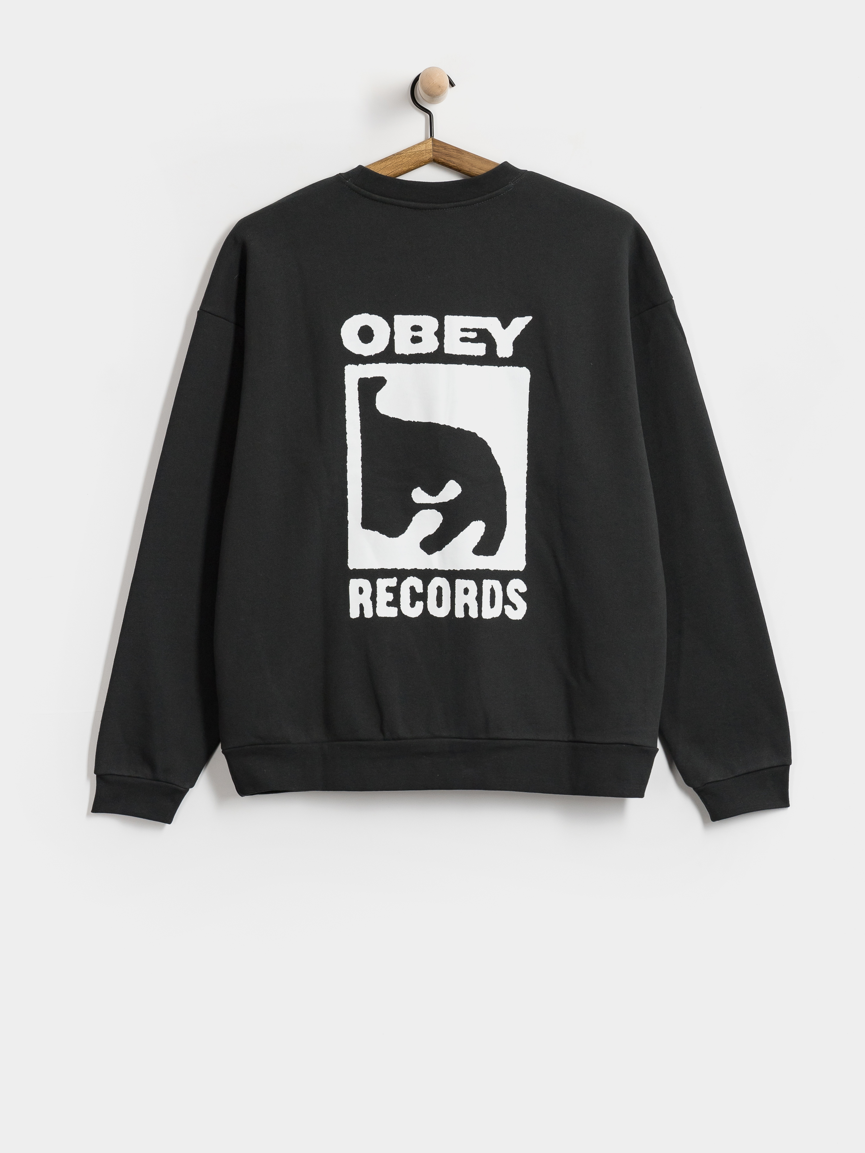 Світшот OBEY Records Extra Heavy