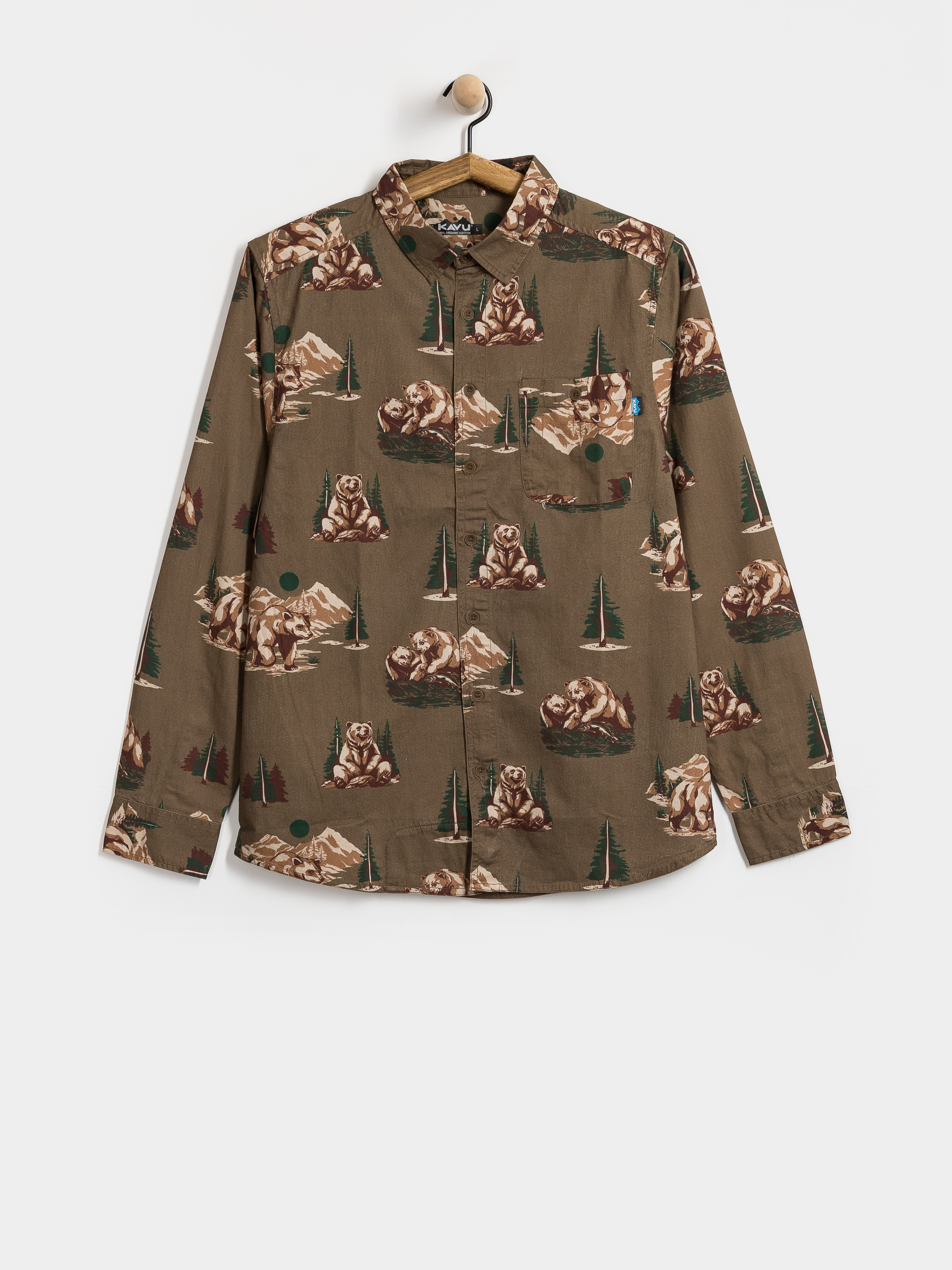 Сорочка Kavu Westerly (grizzly)