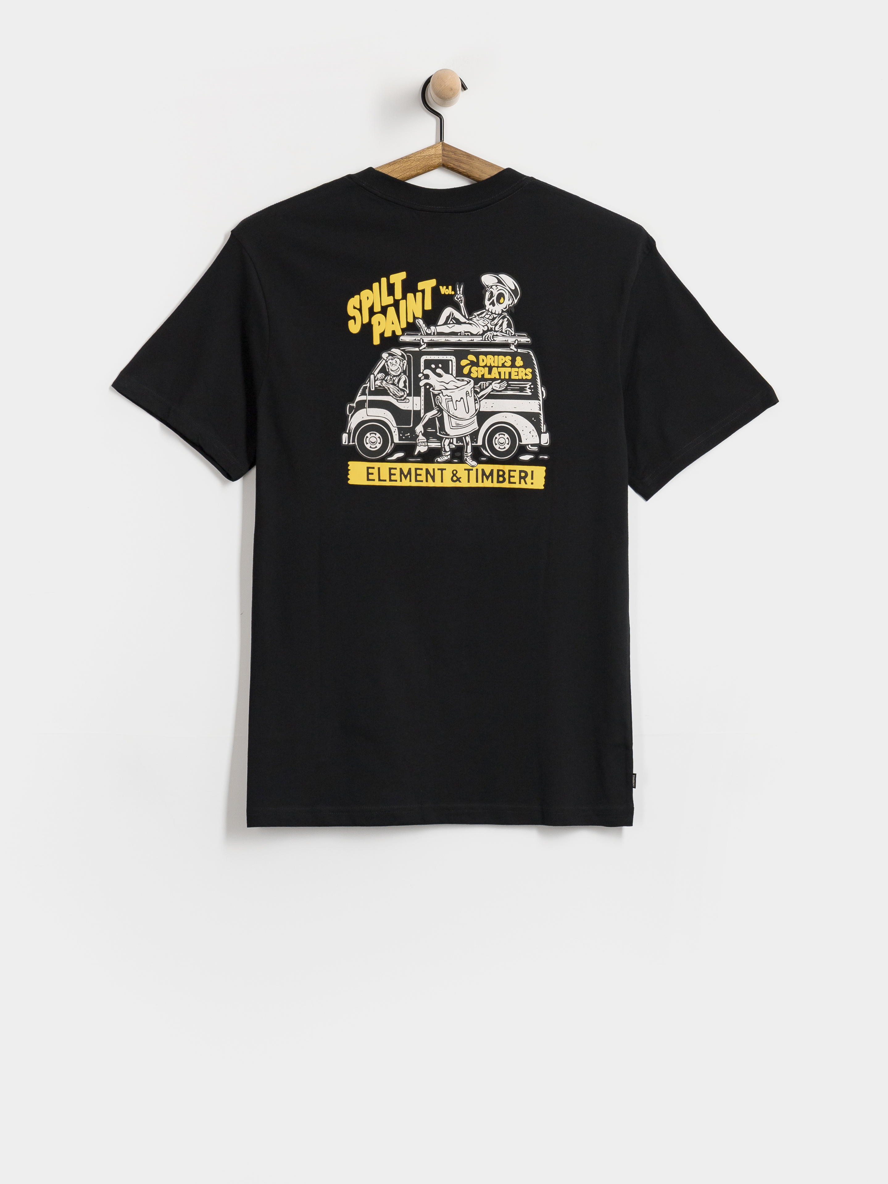 Футболка Element Timber Van (flint black)