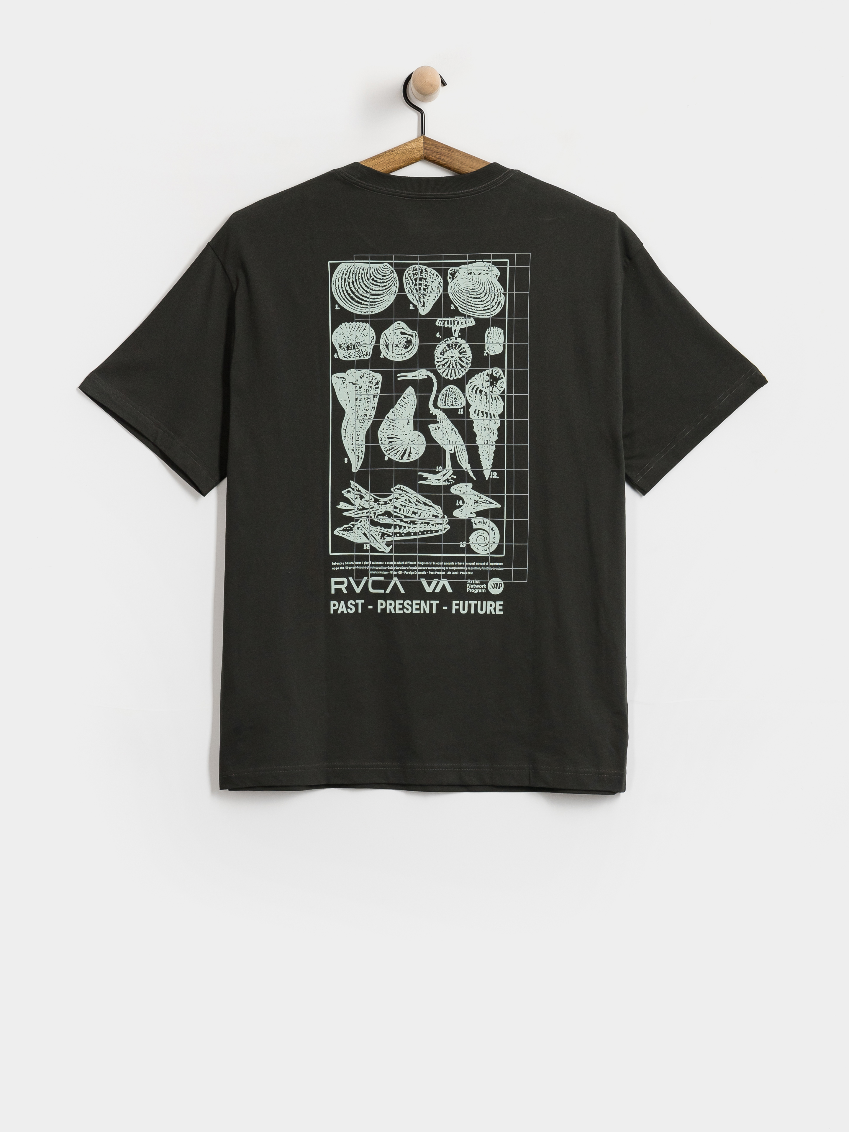 Футболка RVCA Crustaceous (pirate black)