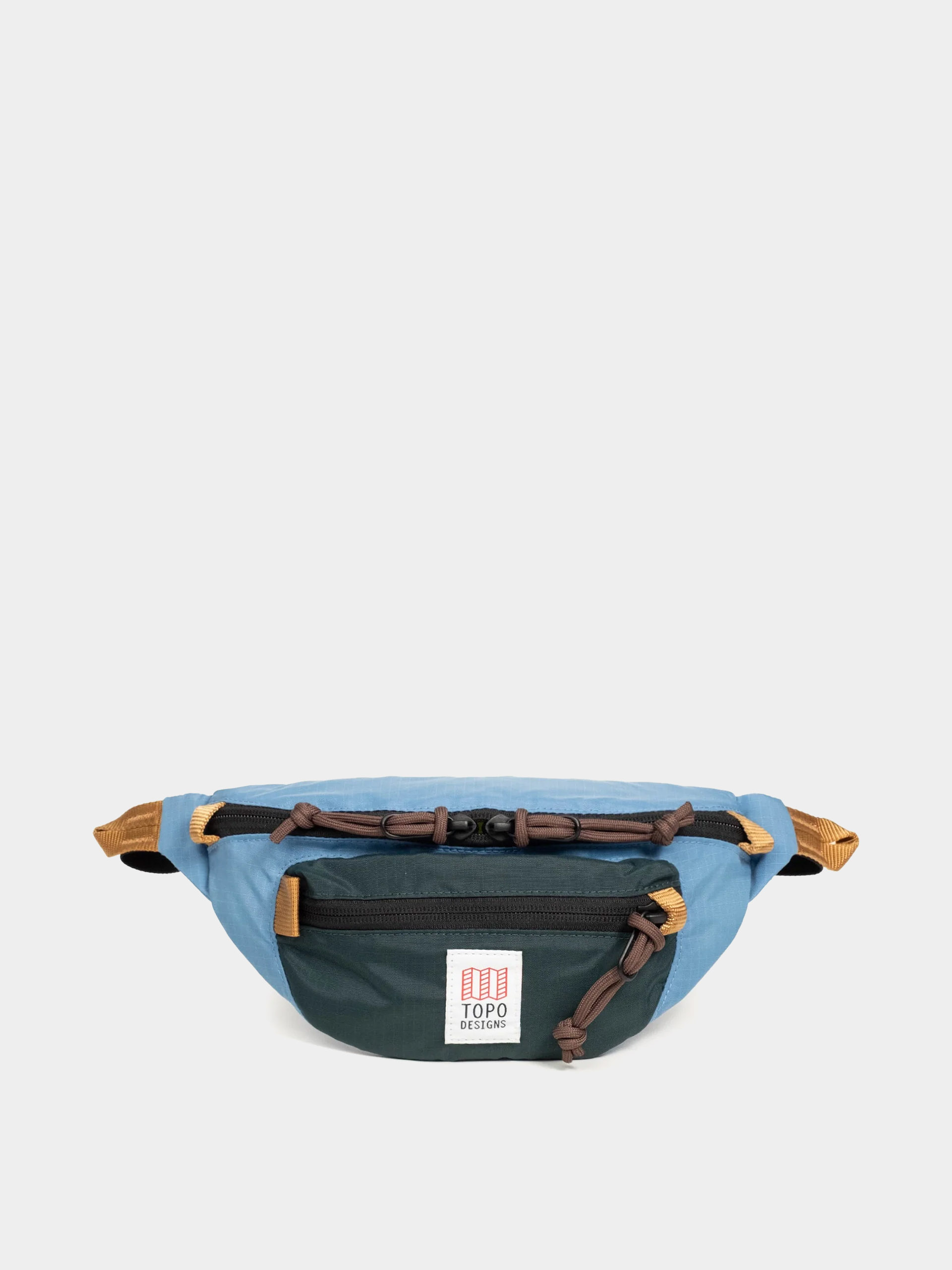 Сумка на пояс Topo Designs Mountain Waist Pack (river blue/dark pine)