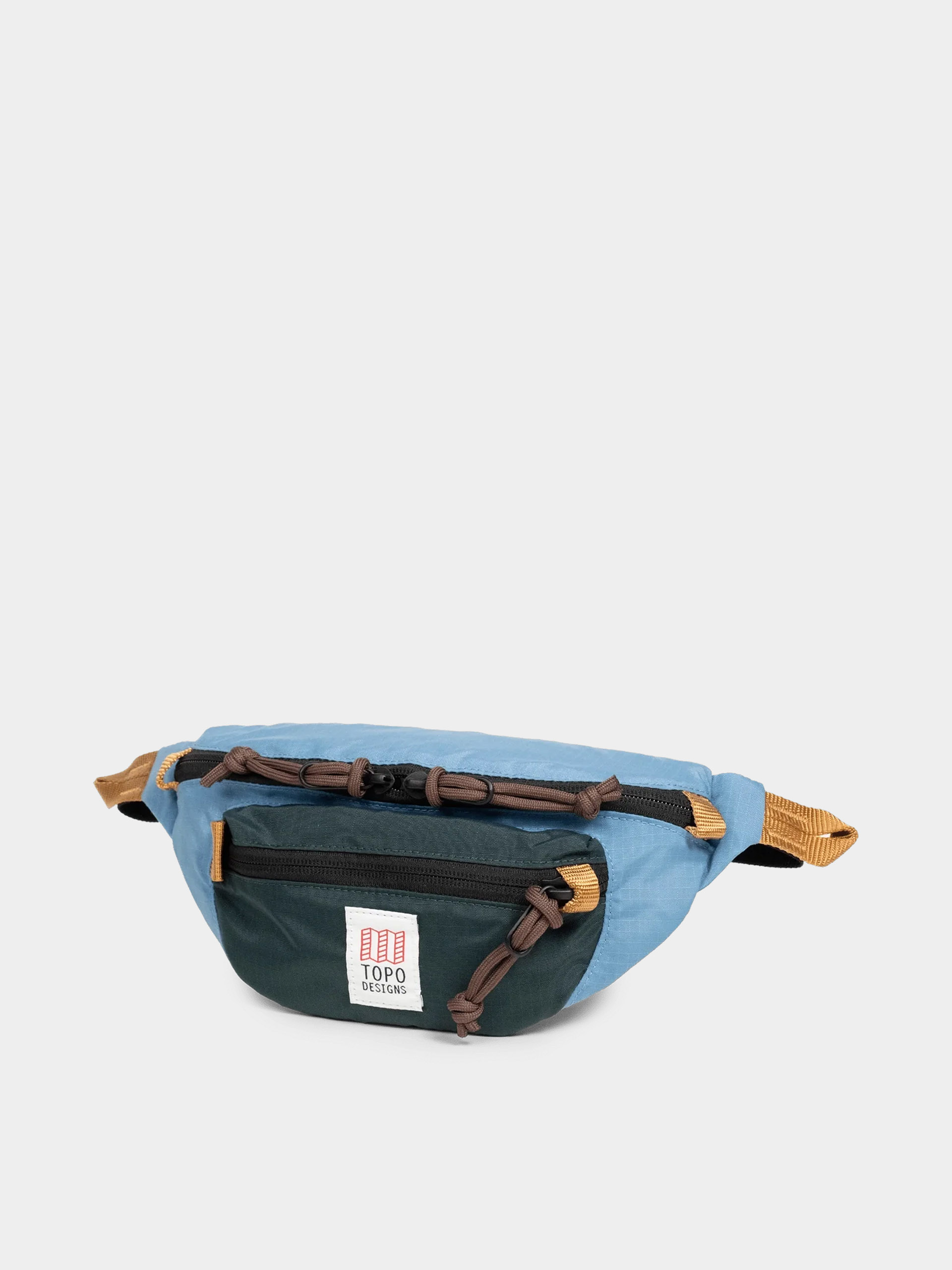 Сумка на пояс Topo Designs Mountain Waist Pack (river blue/dark pine)