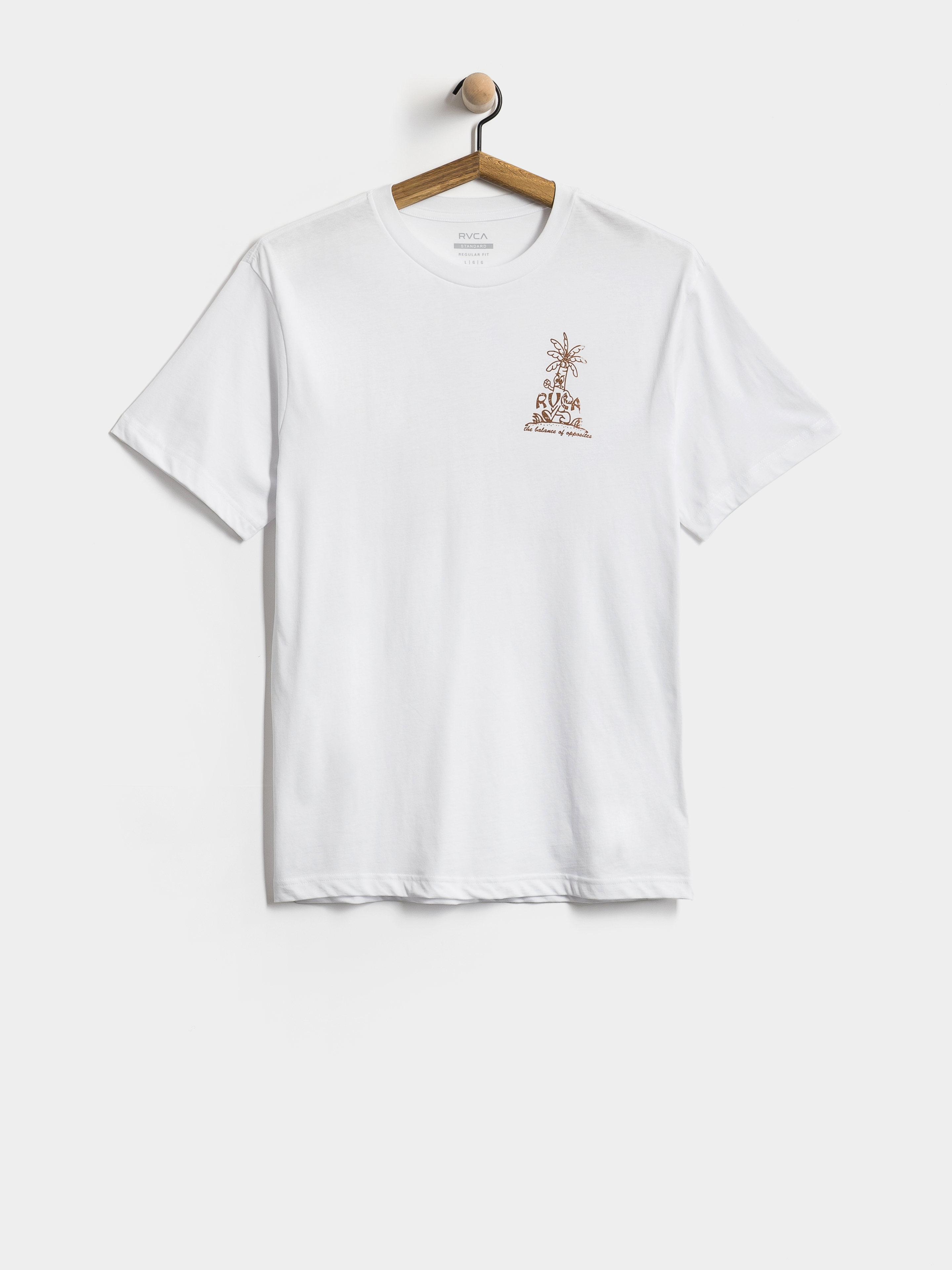 Футболка RVCA Mad Local (white)