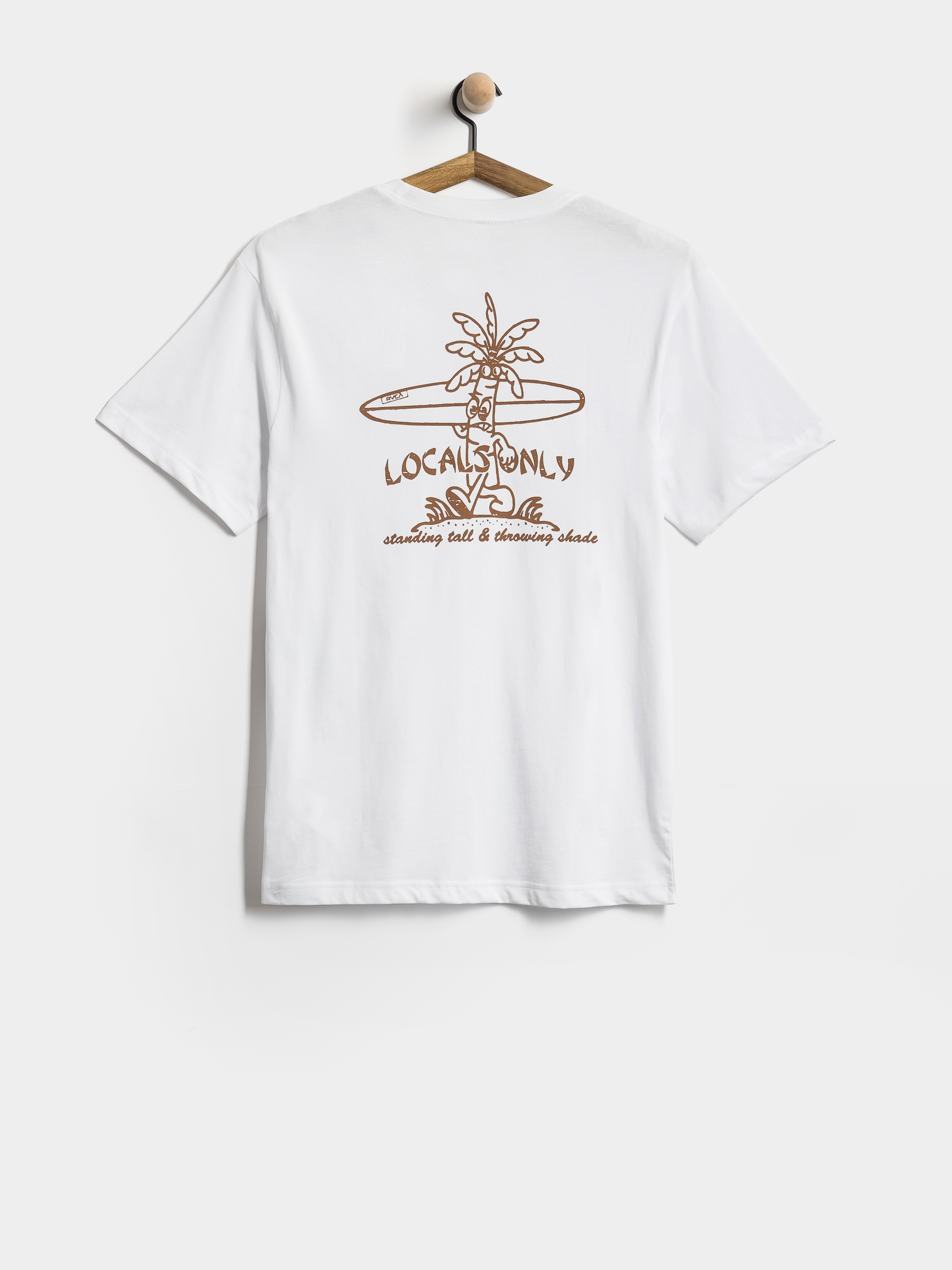 Футболка RVCA Mad Local (white)