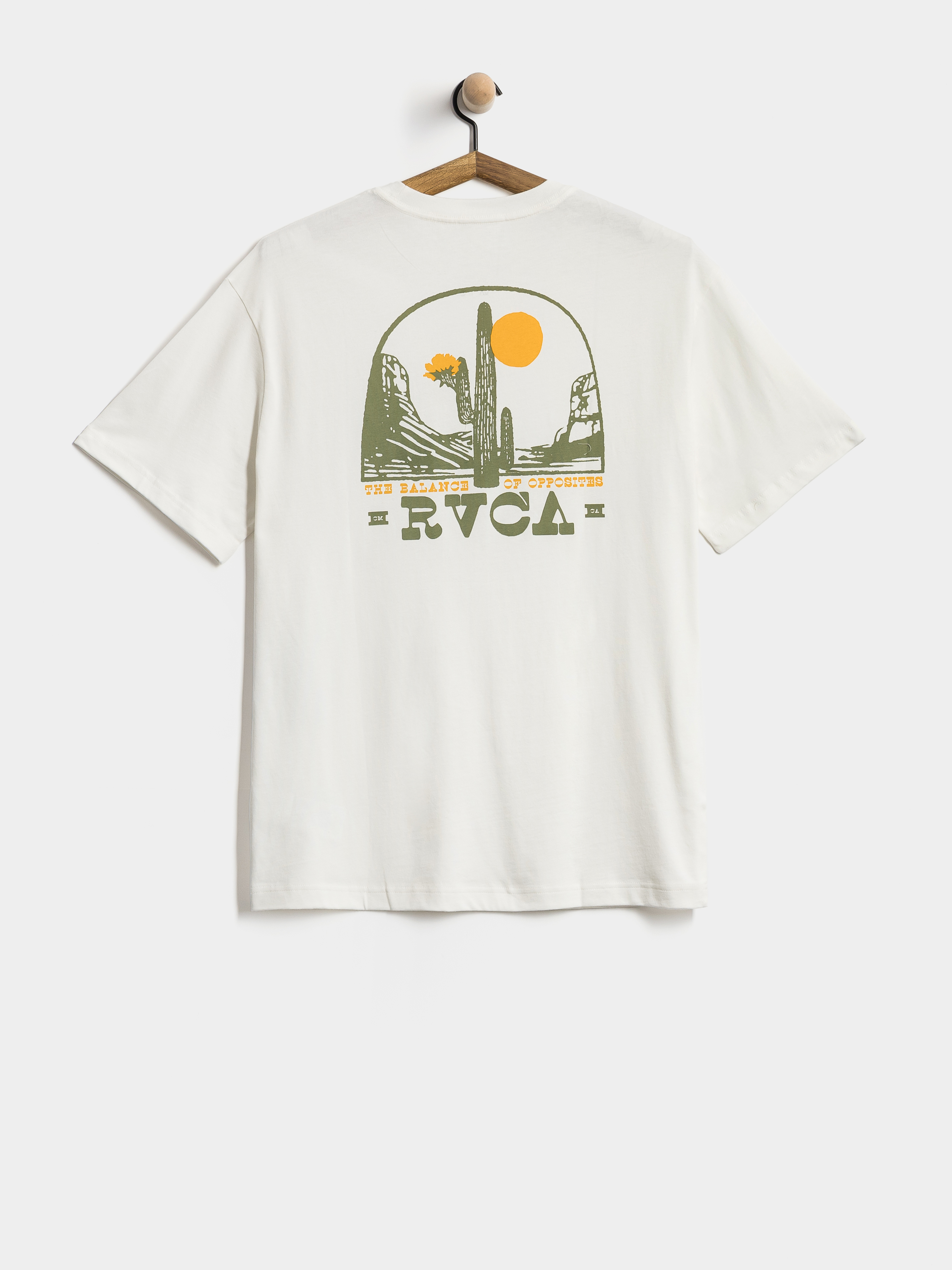 Футболка RVCA Saguaro Canyon (antique white)