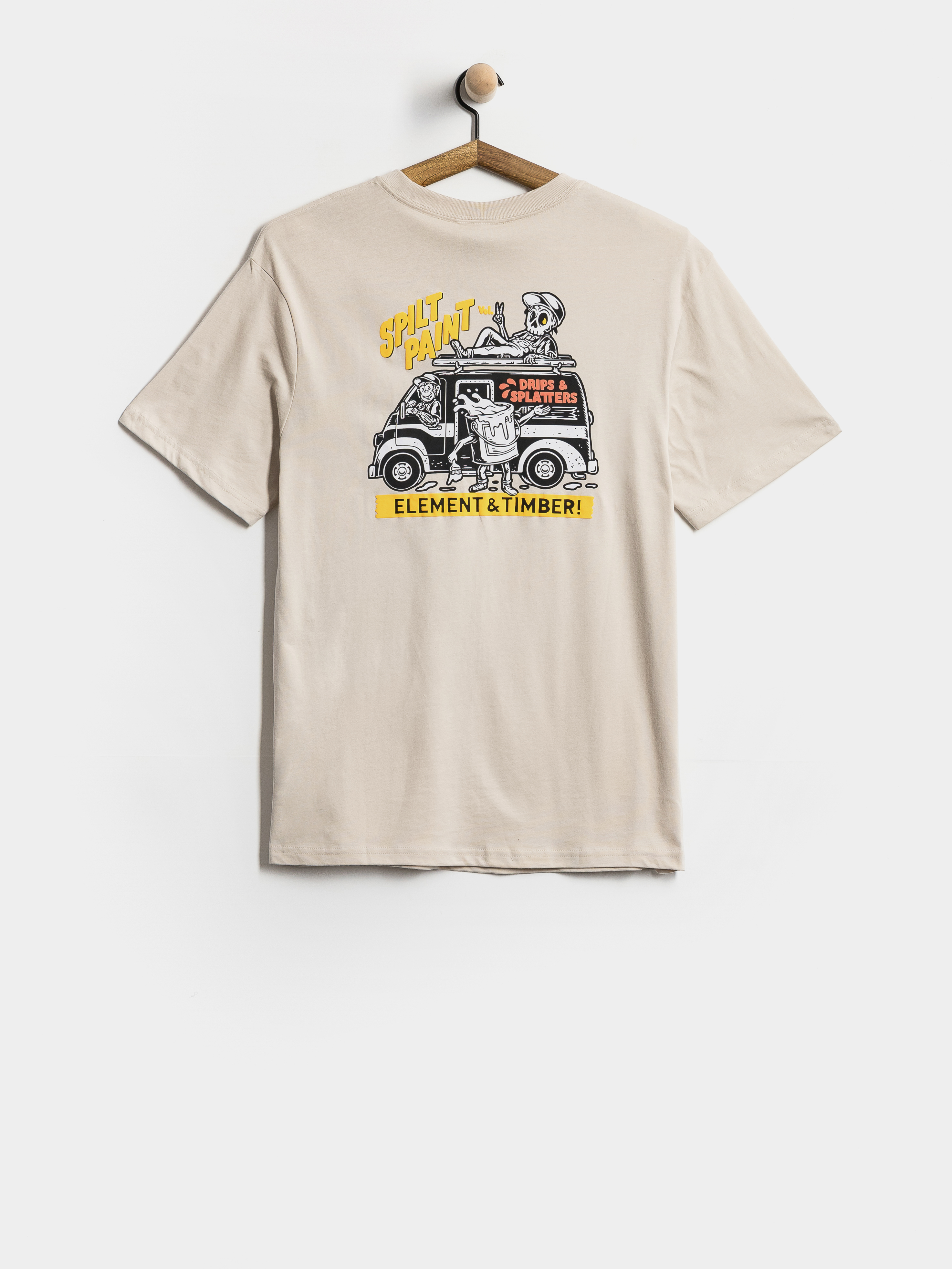 Футболка Element Timber Van (oat milk)