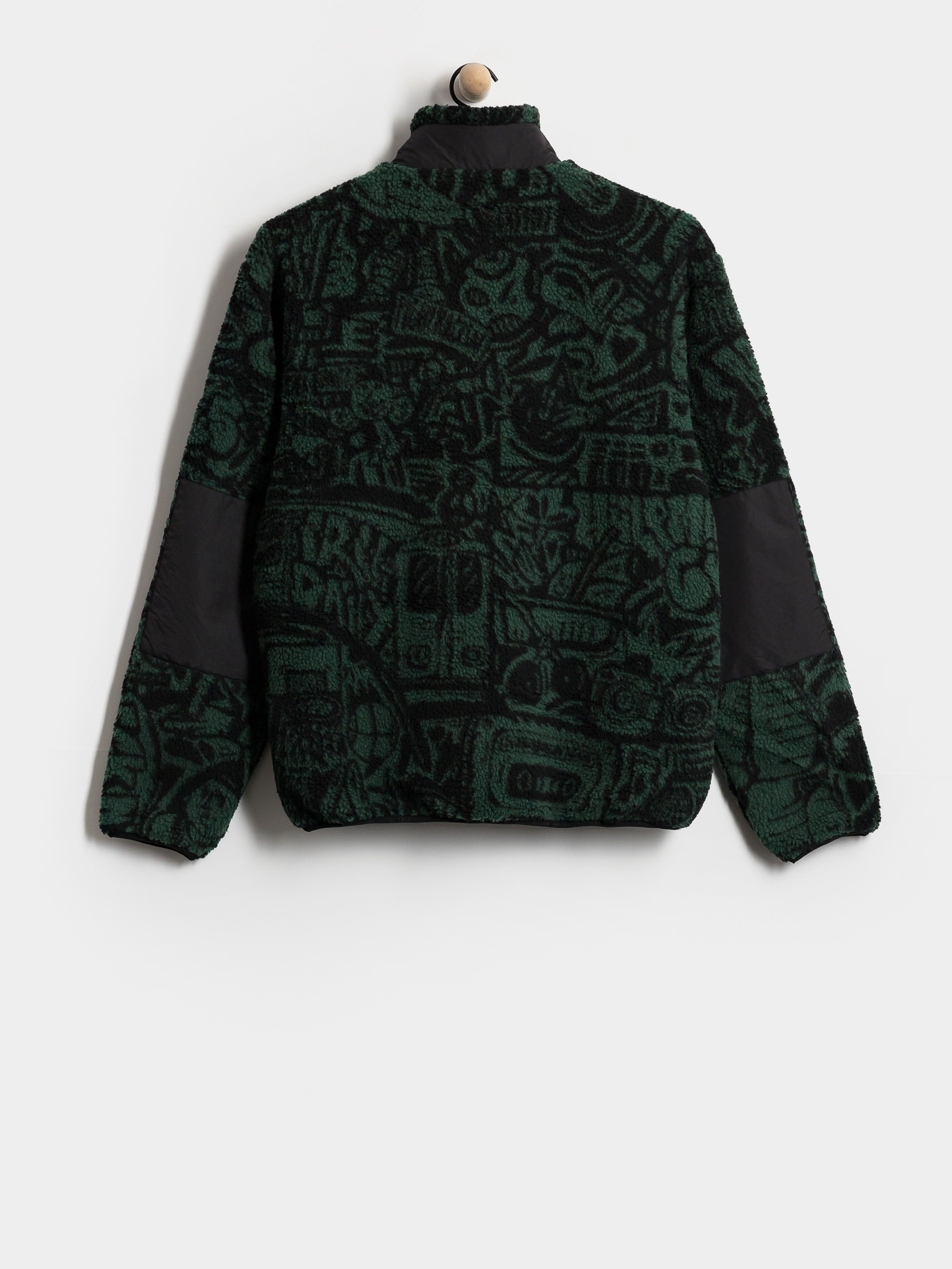 Чоловічий Флісовий светр Iriedaily Flawless (green black)