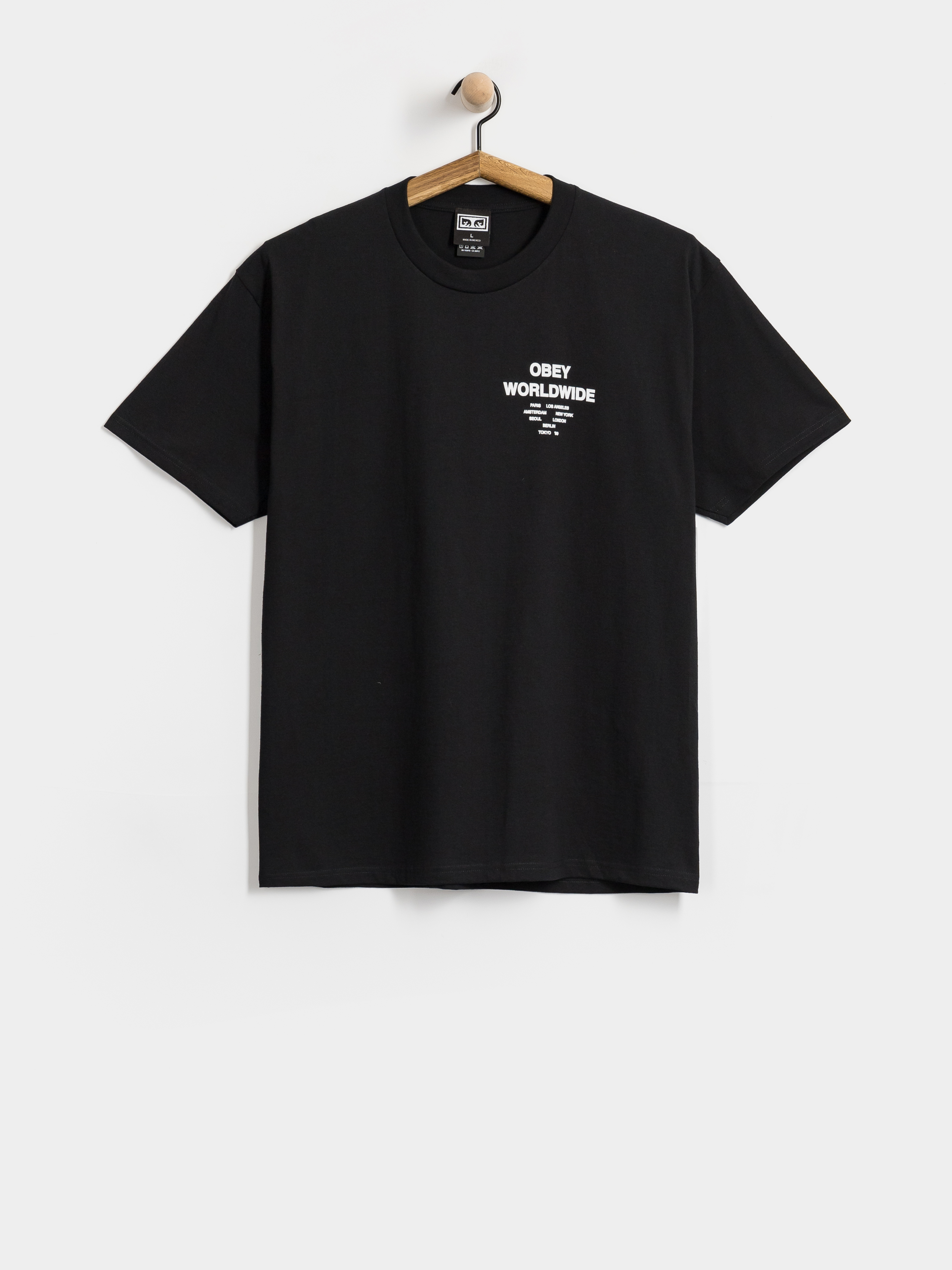 Футболка OBEY Angels Above (black)
