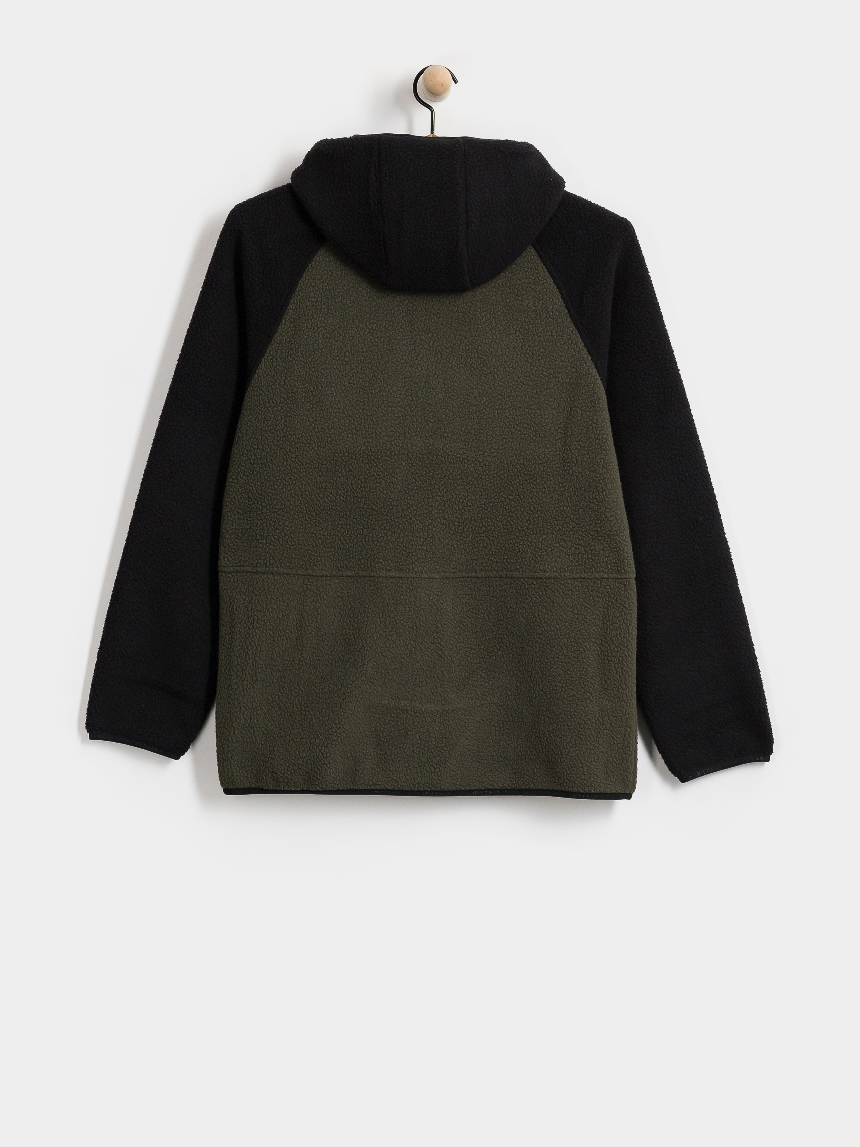 Чоловічий Флісовий светр Iriedaily Quentin Fleece (black olive)