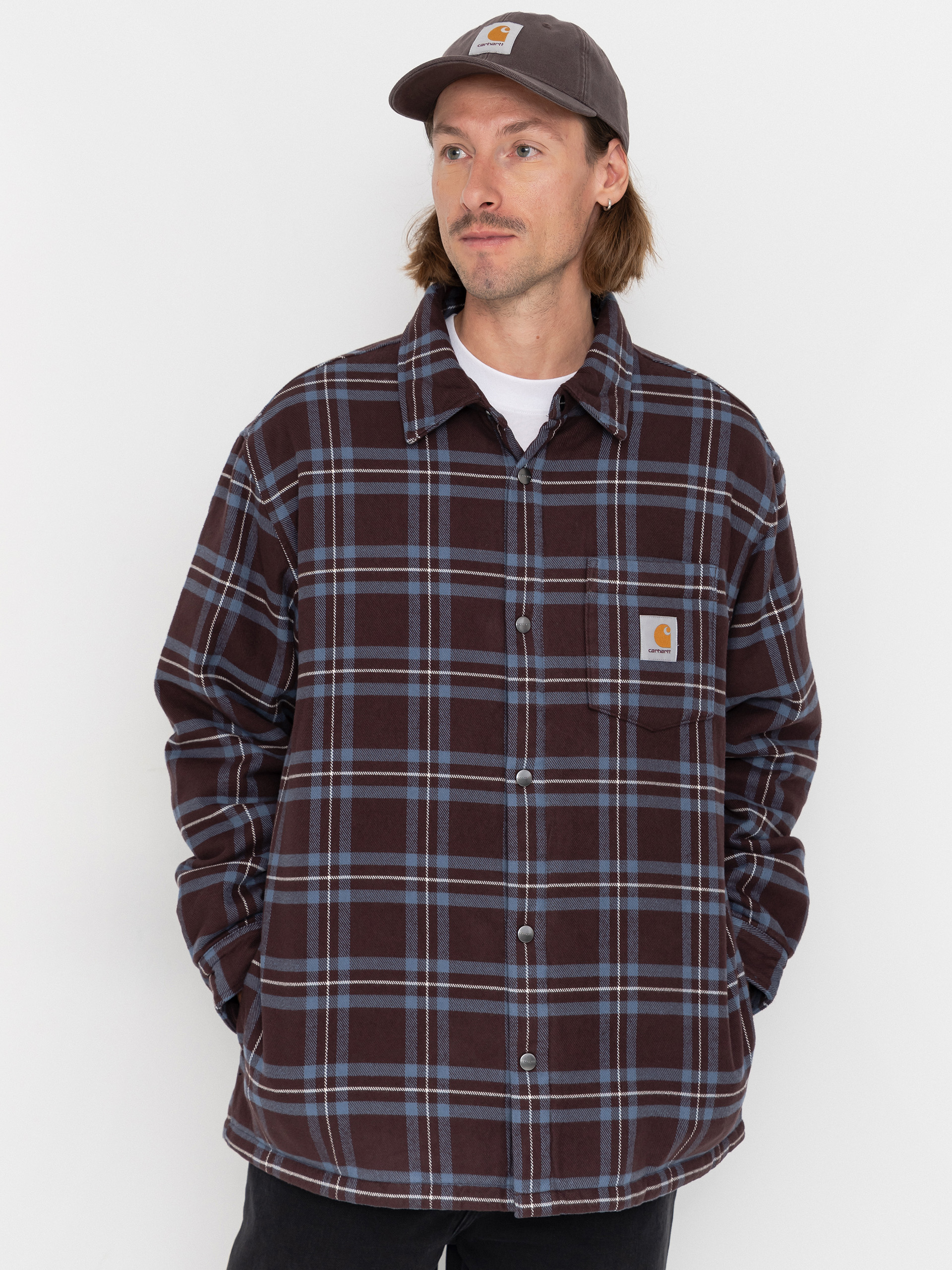 u041au0443u0440u0442u043au0430 Carhartt WIP Baird (baird check palisander)
