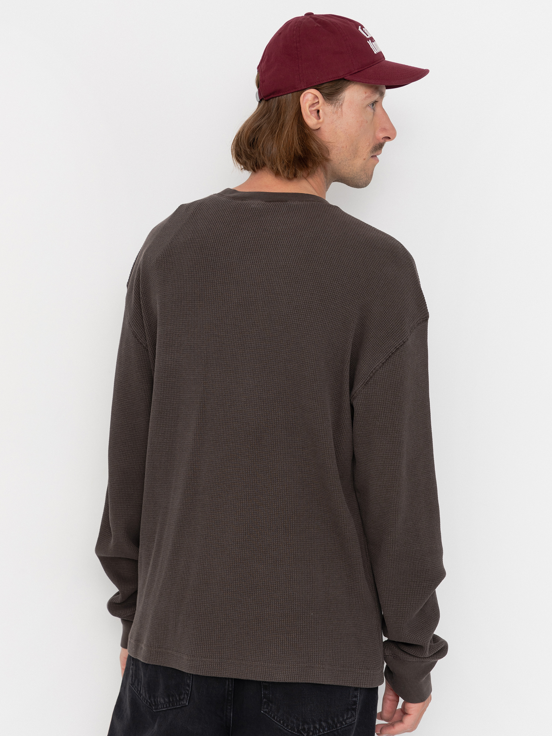 Лонгслів Carhartt WIP Vista Waffle (tobacco/garment dyed)