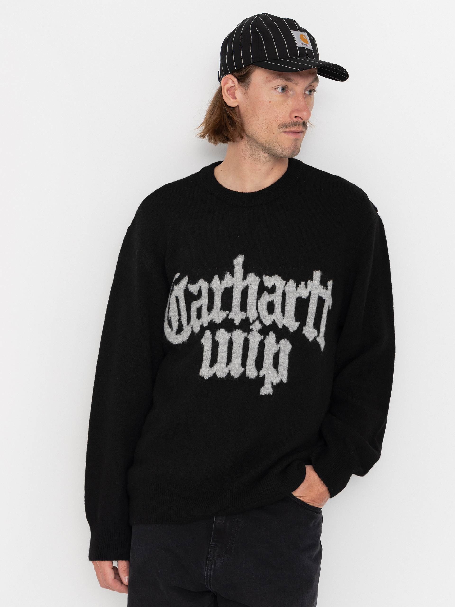 Светр Carhartt WIP Blackletter (black)