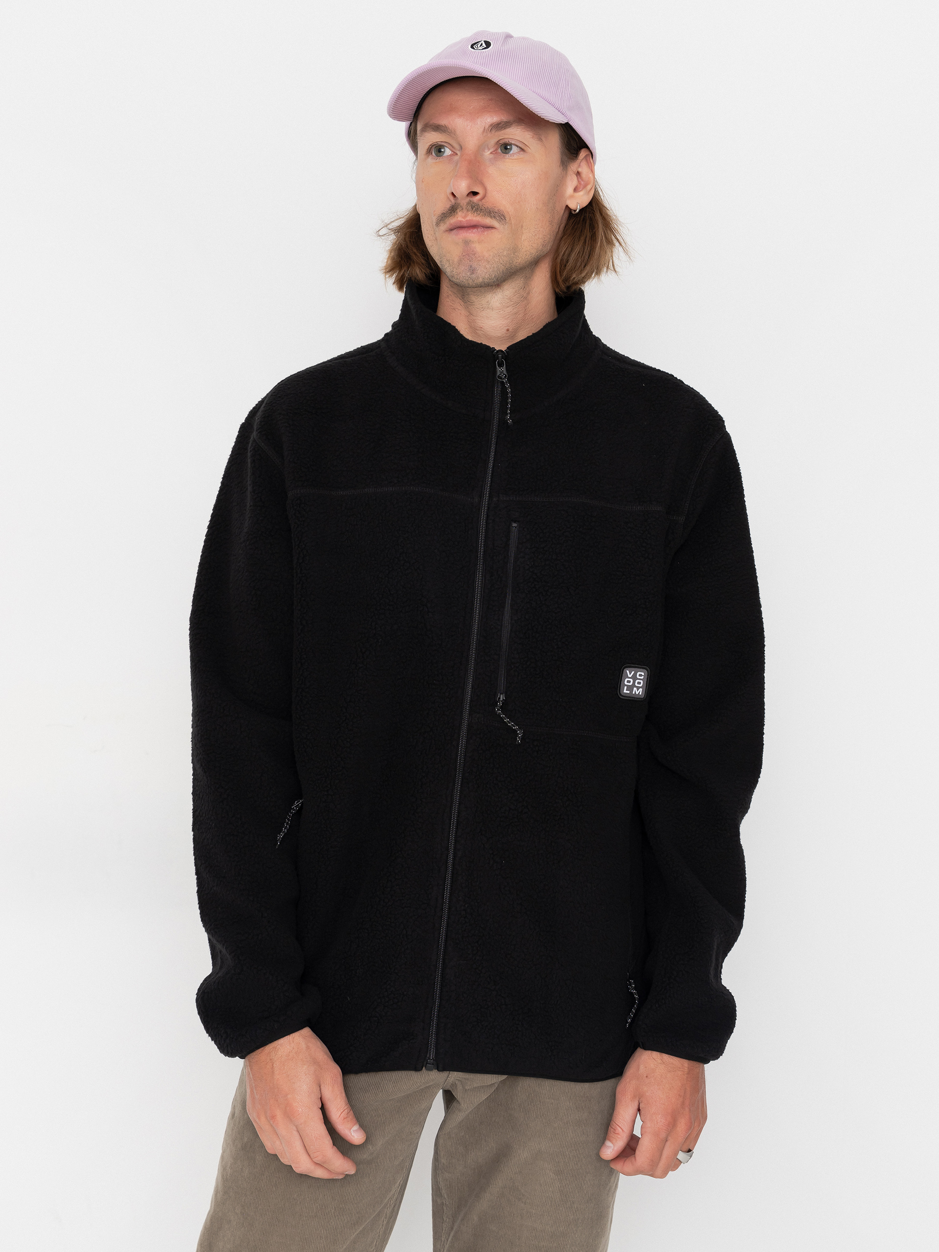 u0421u0432u0456u0442u0448u043eu0442 Volcom Nelson Sherpa Full Zip (black)