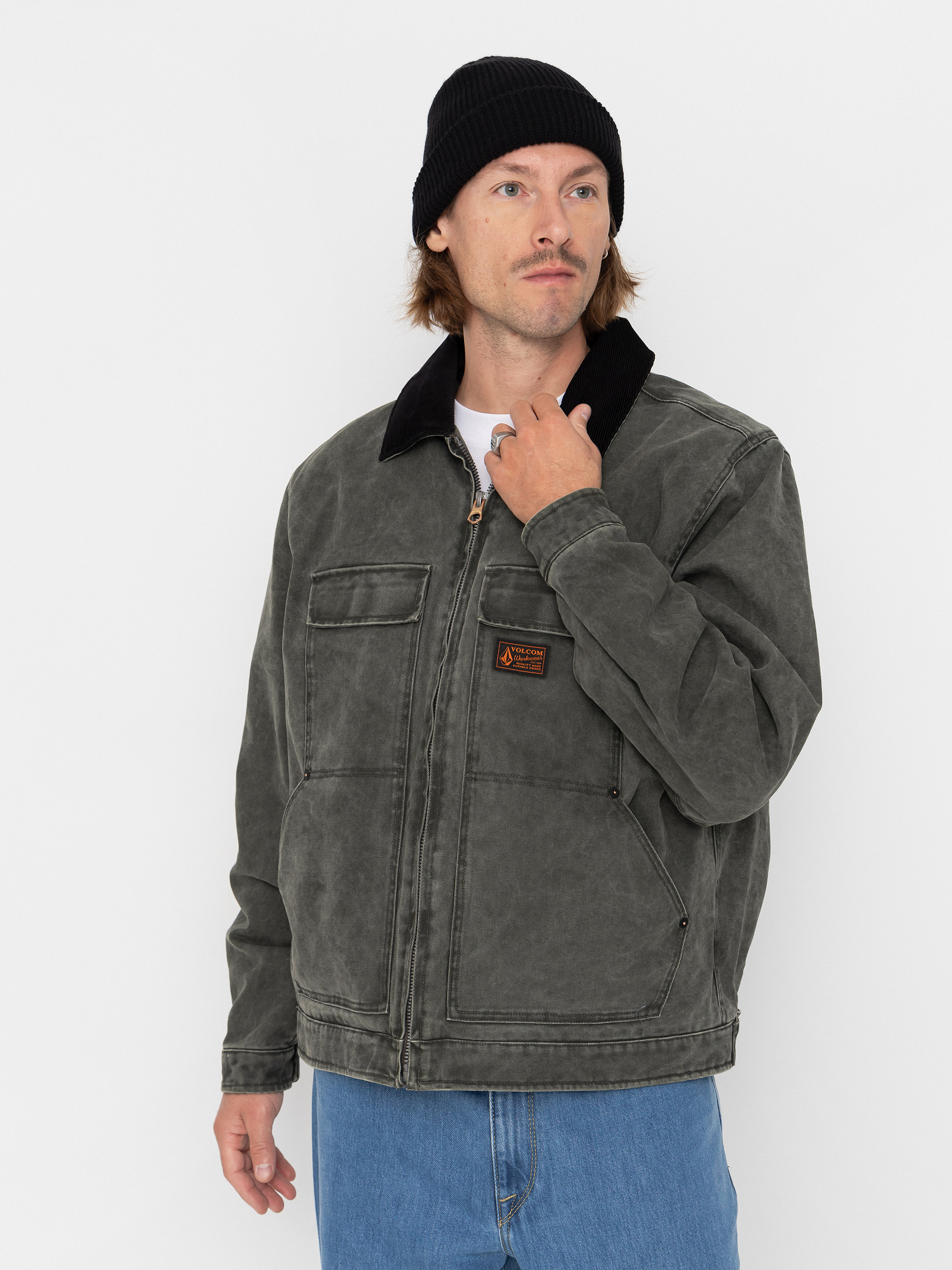 Куртка Volcom Heavydust (rinsed black)
